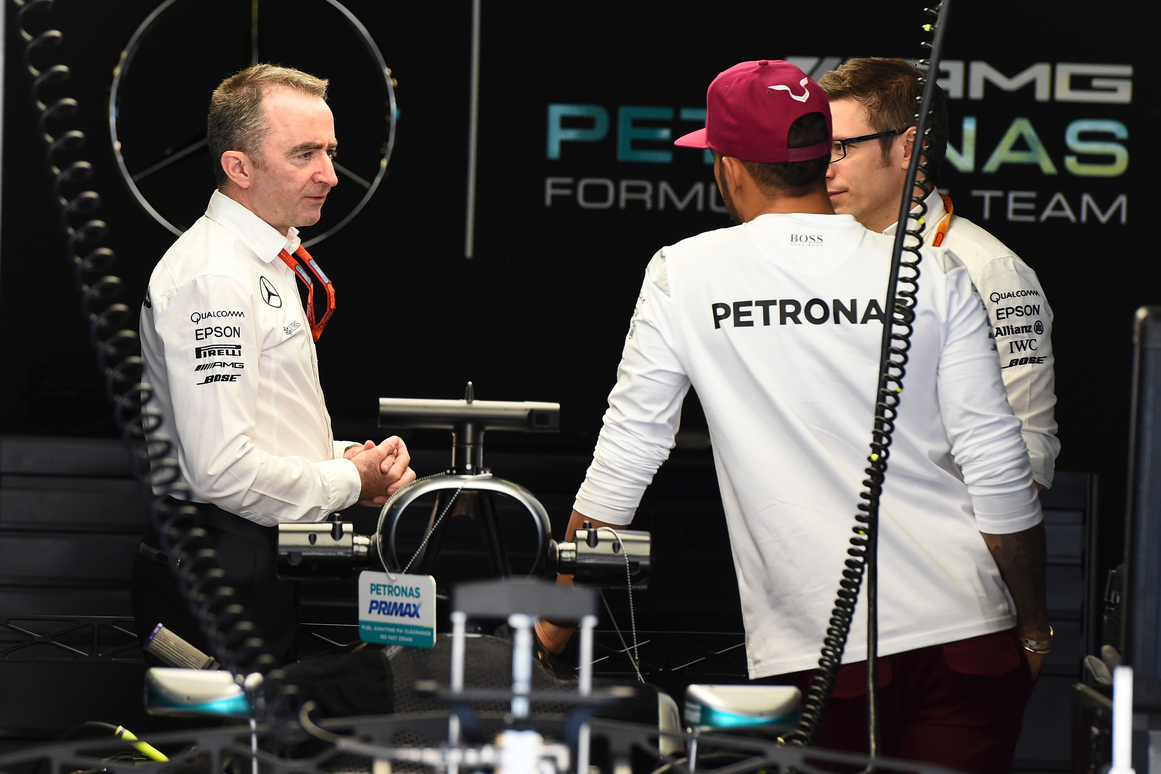 Paddy Lowe, Lewis Hamilton, Mercedes, 2016