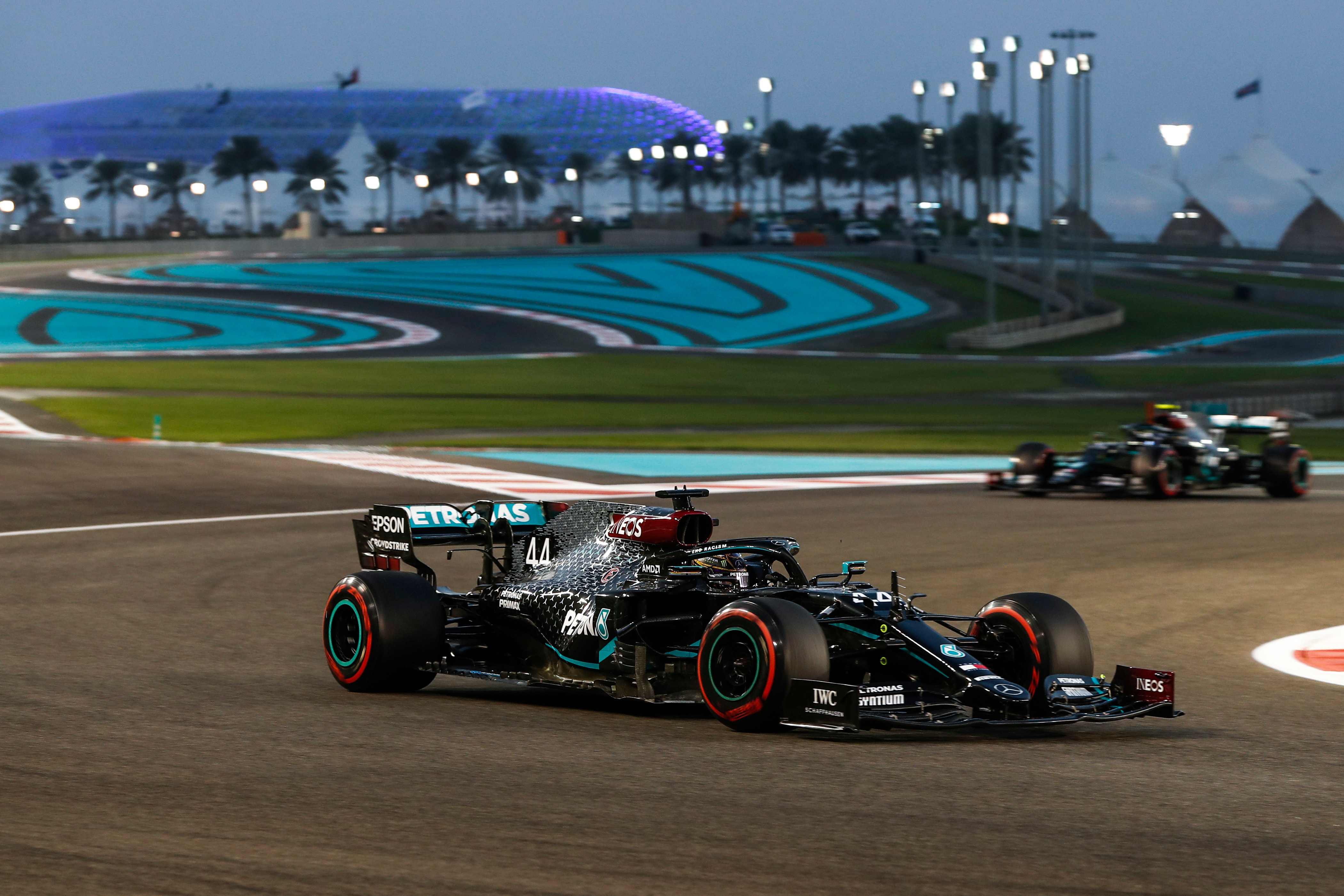 Lewis Hamilton, Valtteri Bottas, Mercedes, Abu Dhabi GP 2020