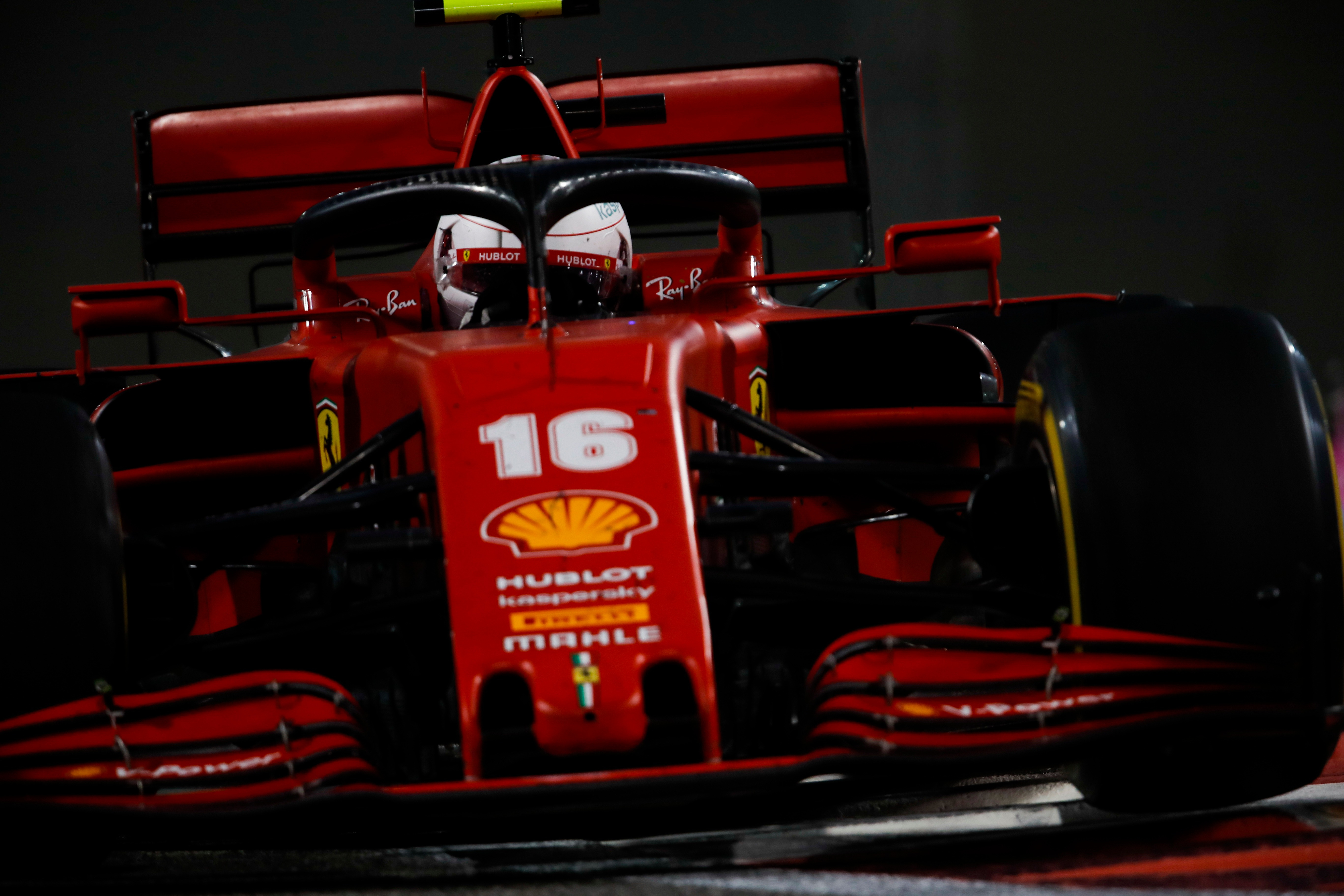 Charles Leclerc, Ferrari, Abu Dhabi GP 2020