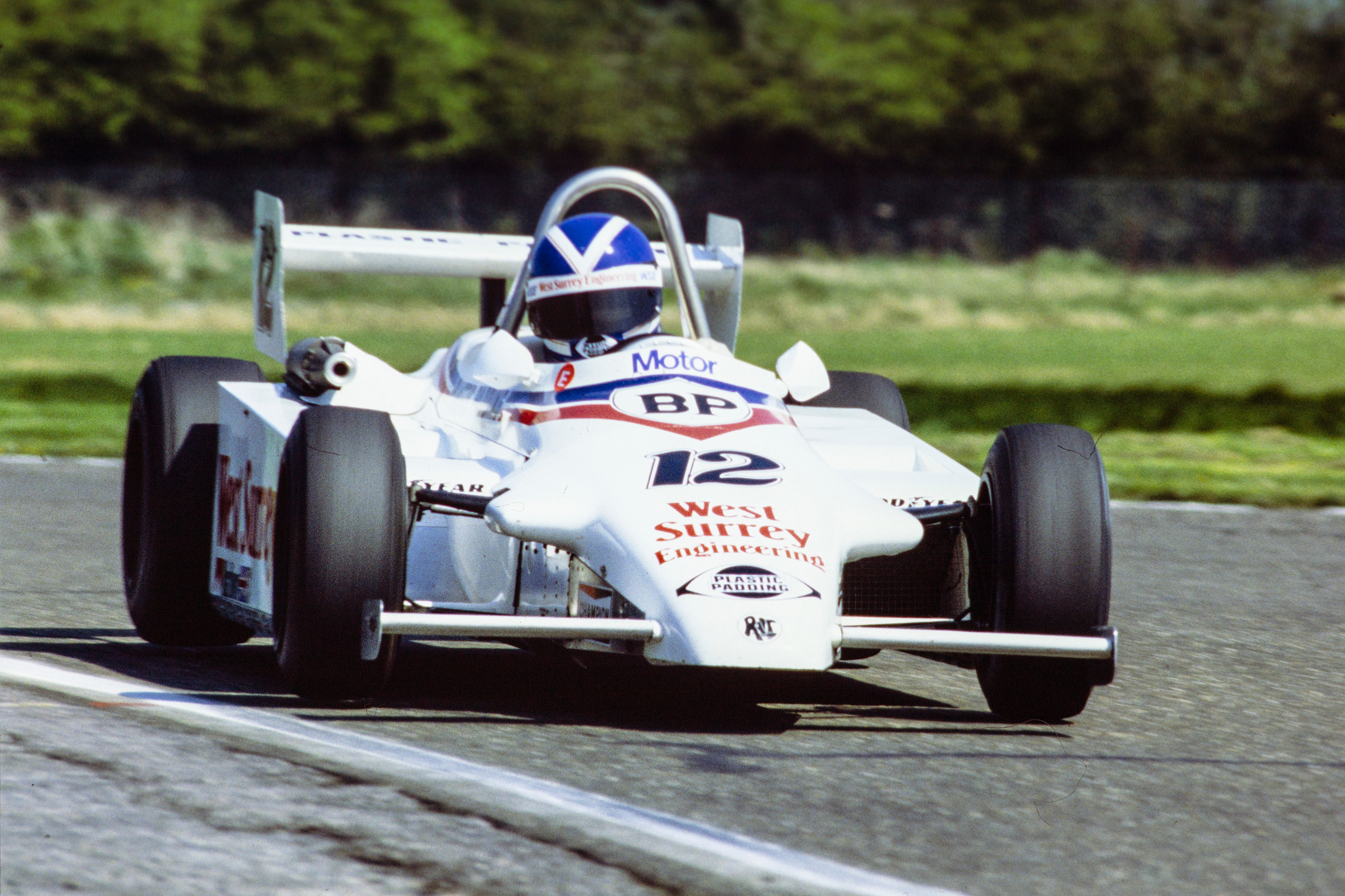 Jonathan Palmer, British F3 Thruxton 1981