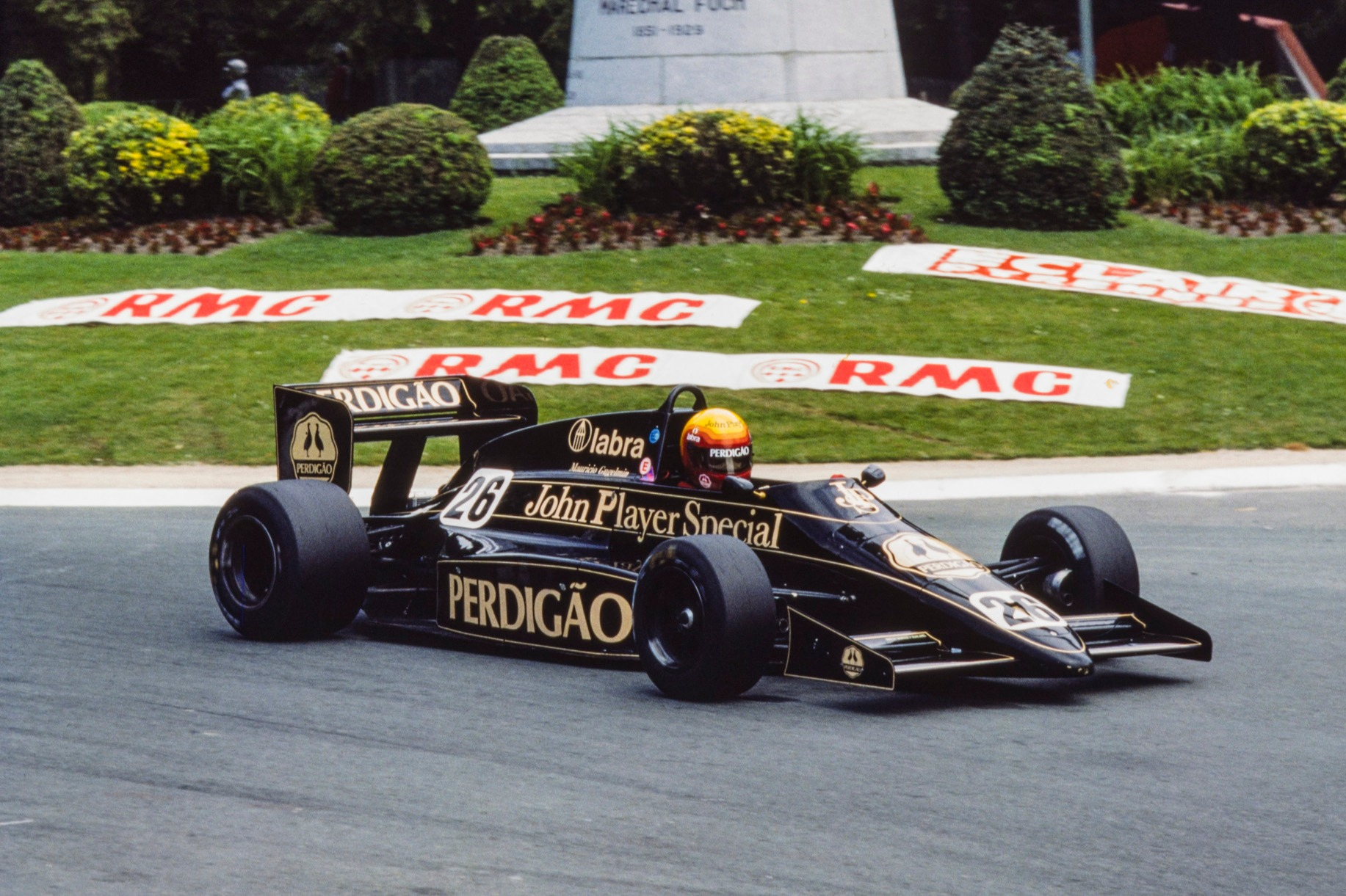 Mauricio Gugelmin International F3000 1986, Pau