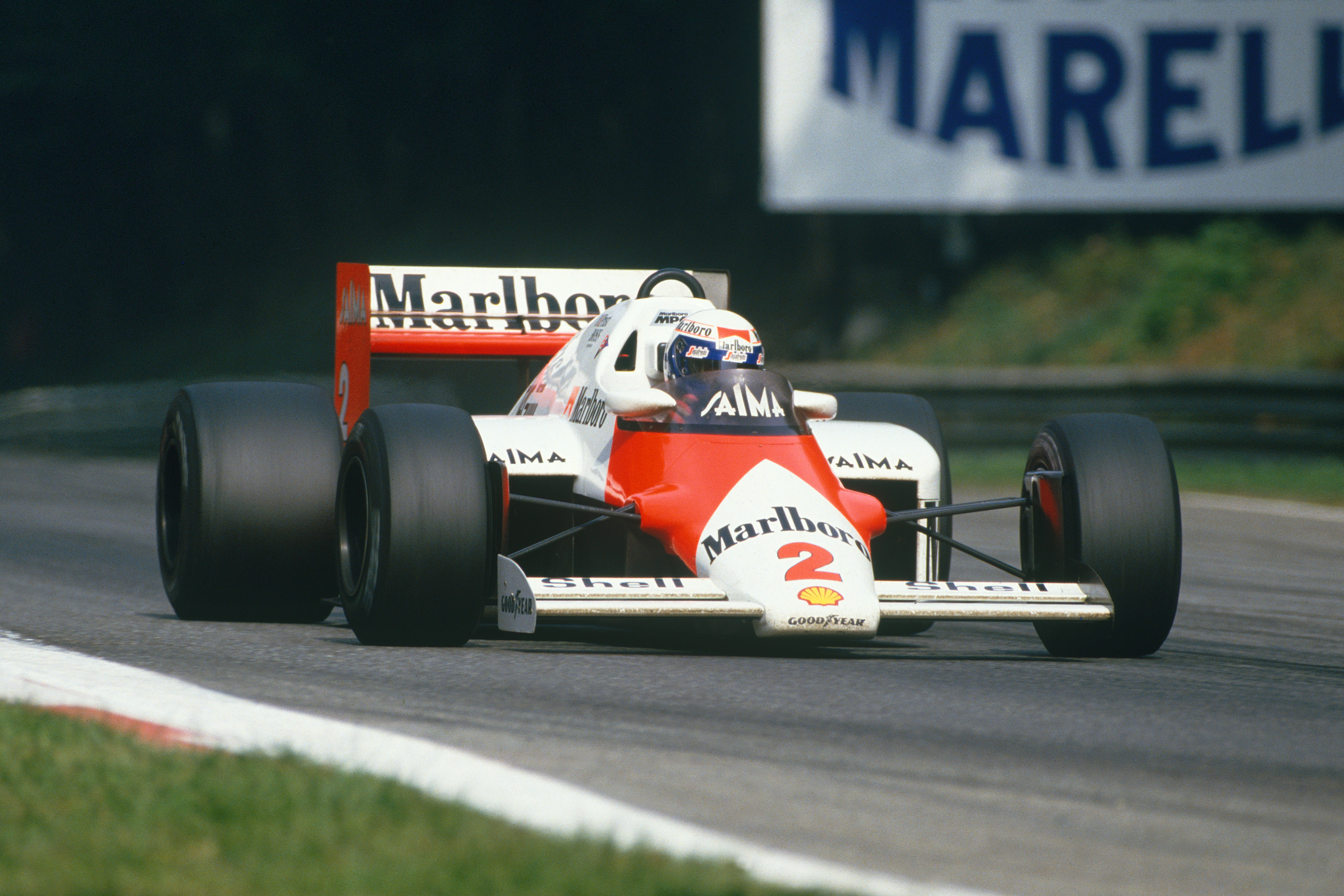 Alain Prost 1985 Italian Grand Prix