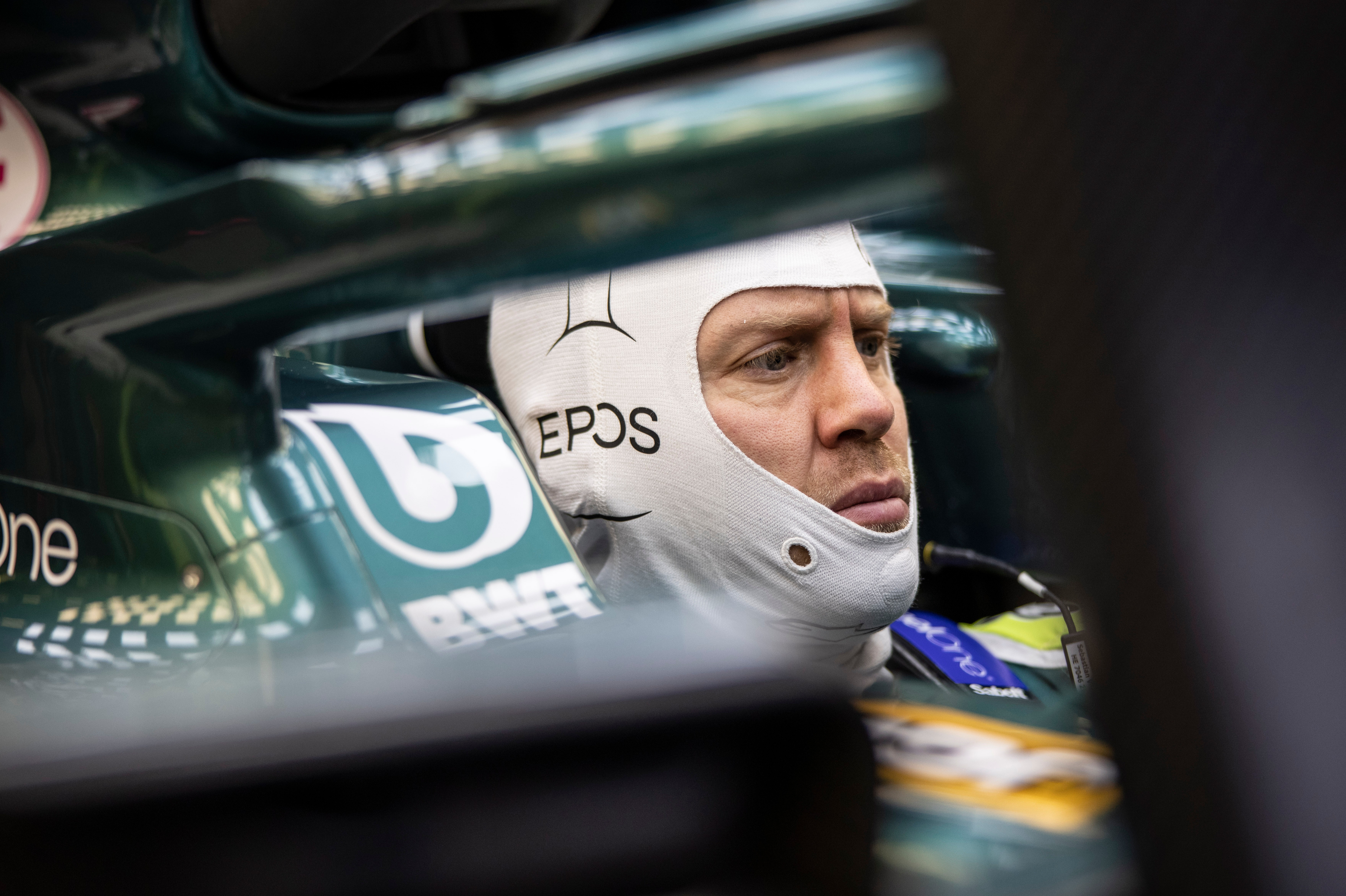 Sebastian Vettel, Aston Martin F1 Team shakedown 2021