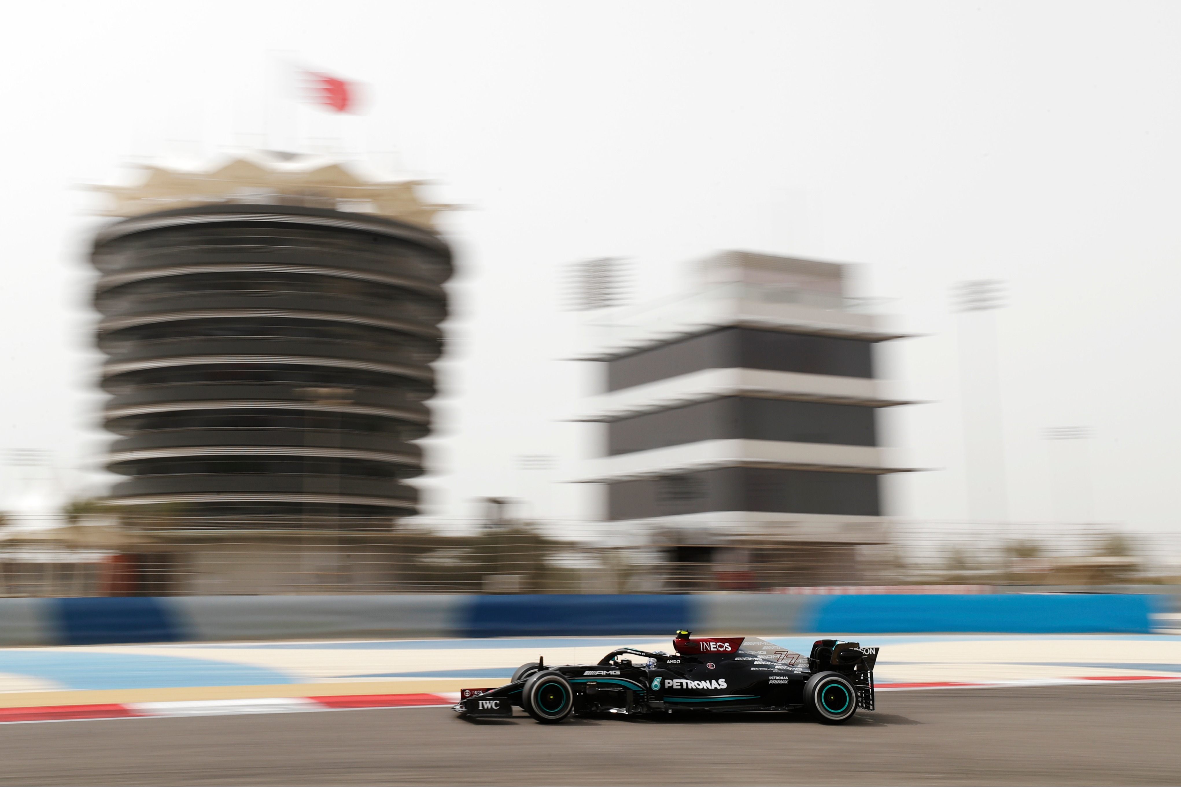 Valtteri Bottas, Mercedes W12 Bahrain 2021 test