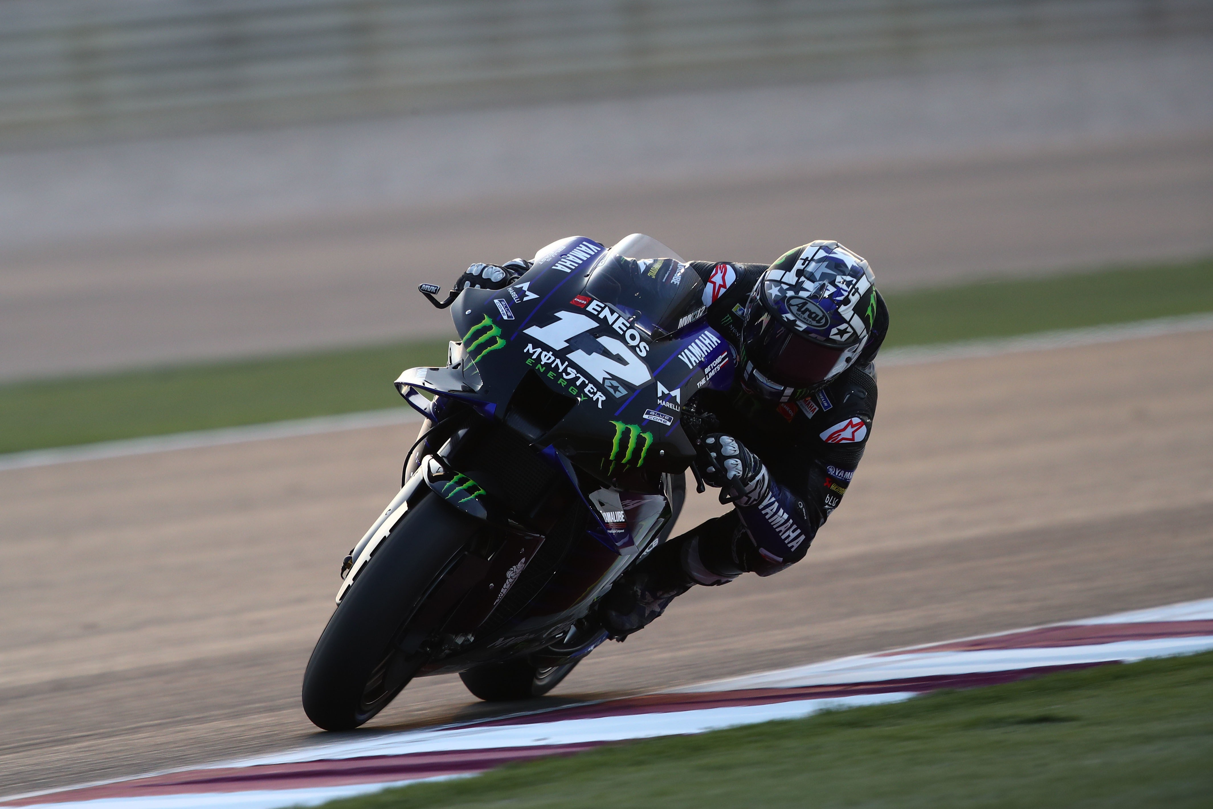 Maverick Vinales, Yamaha, MotoGP Qatar Test 2021