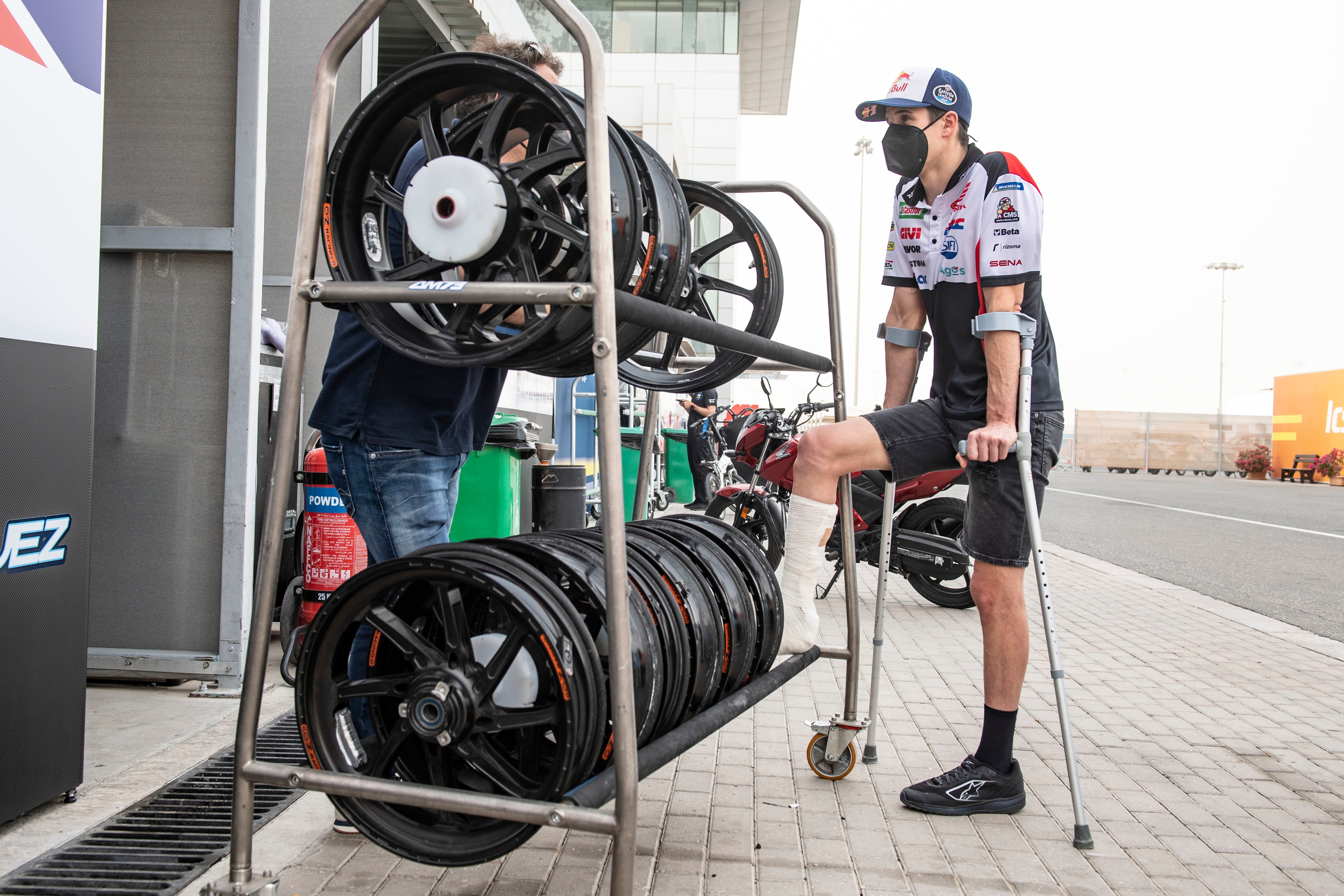 Alex Marquez, LCR Honda, MotoGP Qatar test 2021