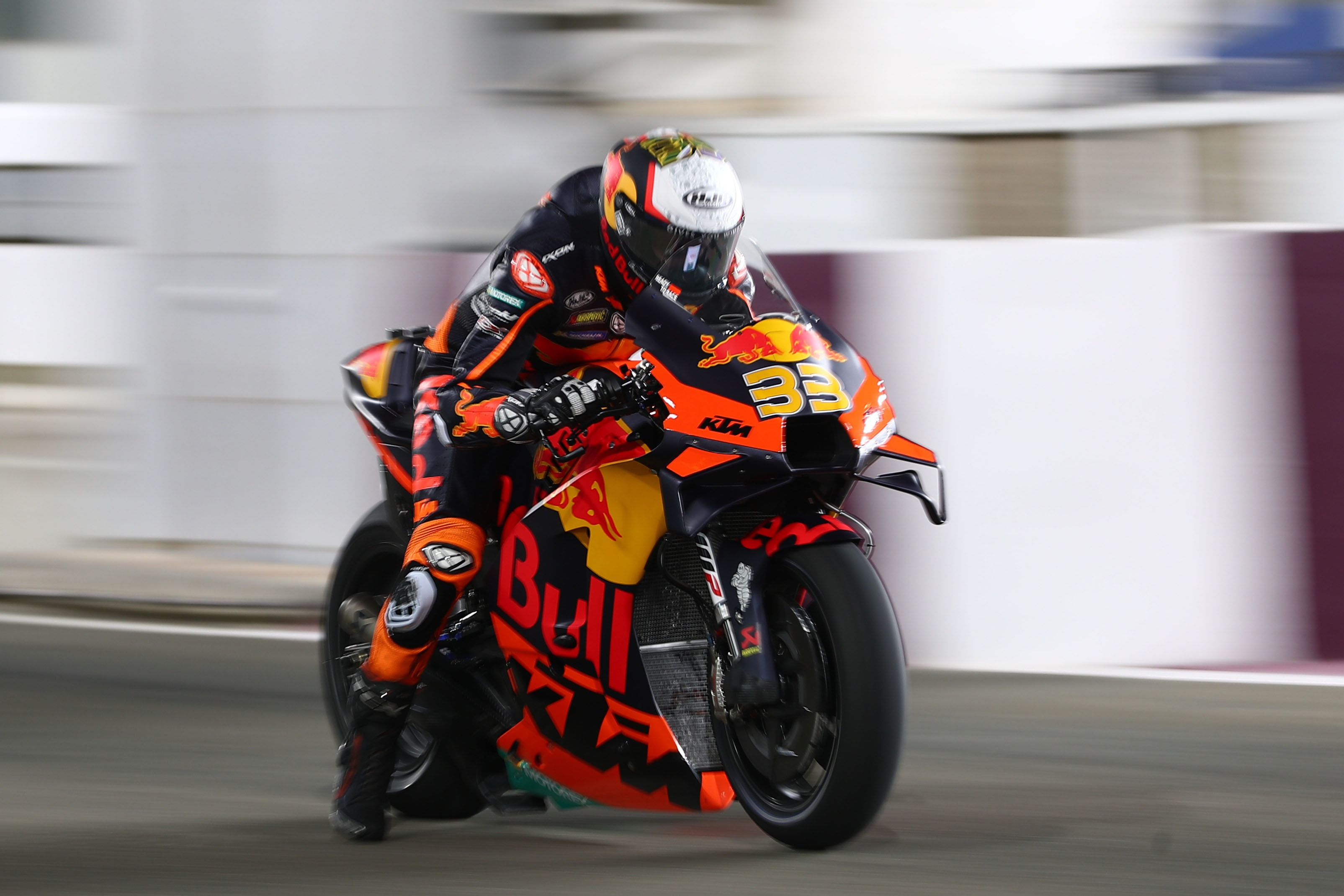 Brad Binder, KTM, MotoGP Qatar test 2021