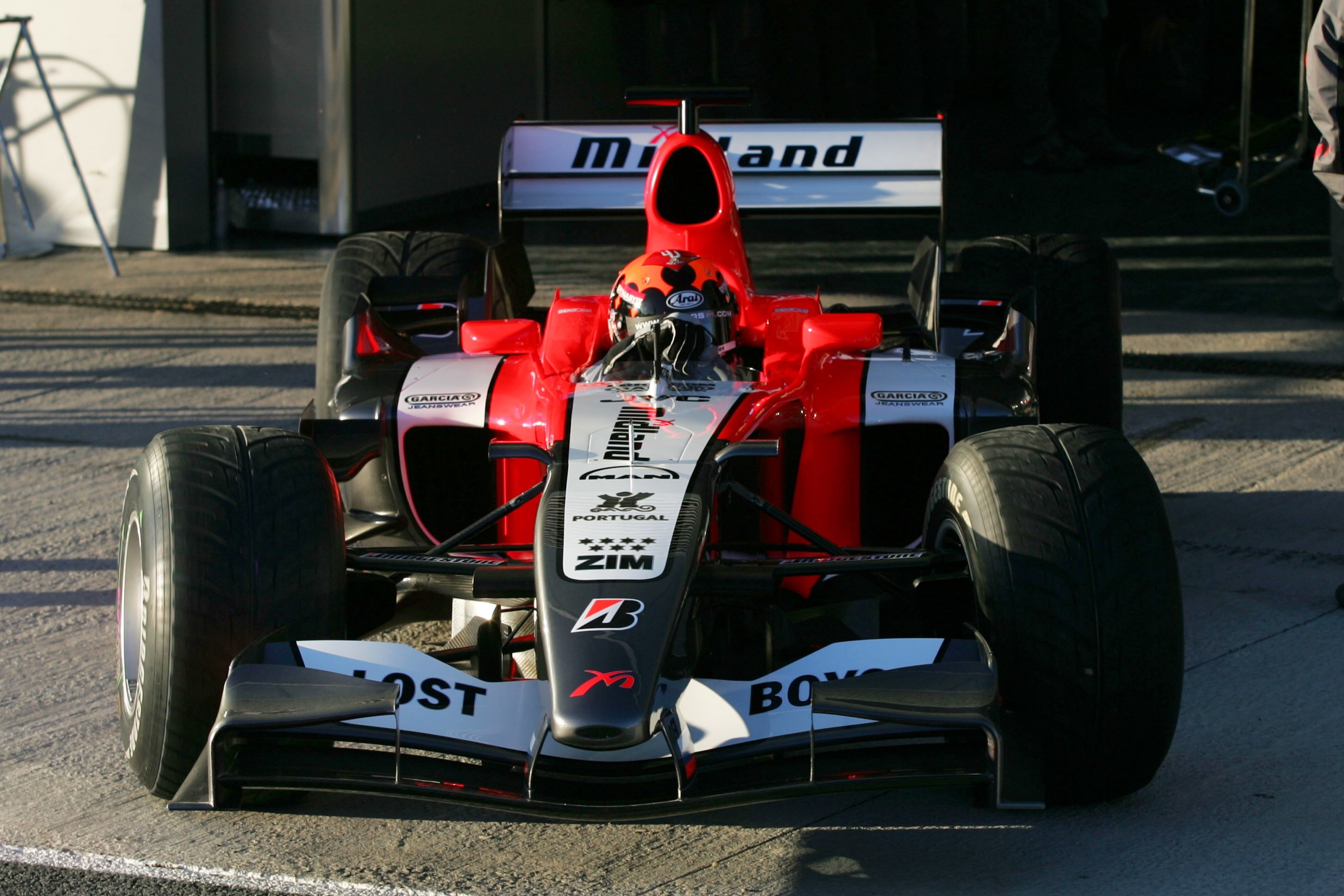 Christijan Albers Midland MF1, Jerez 2005