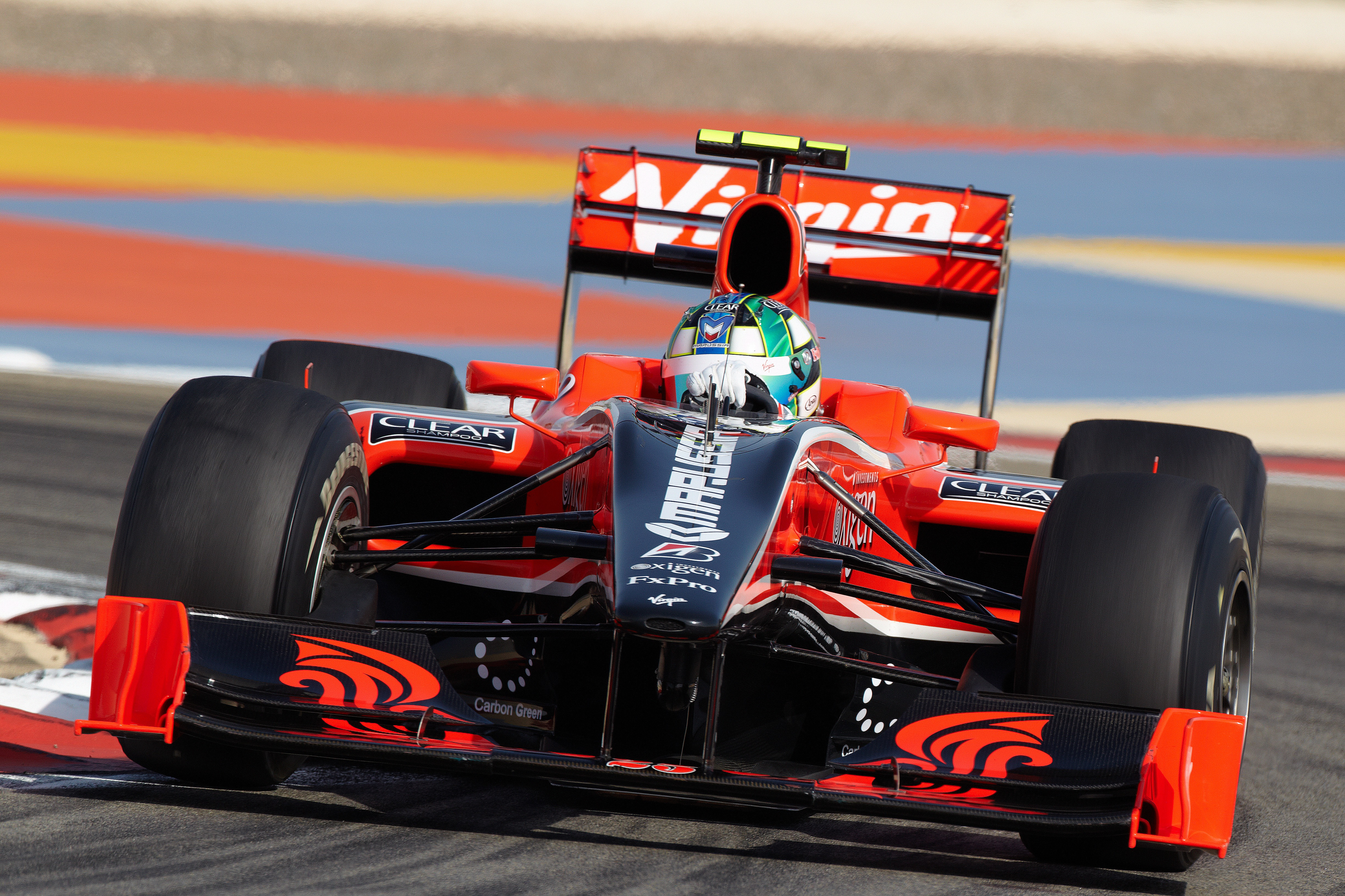 Lucas di Grassi, Virgin, 2010 Bahrain GP