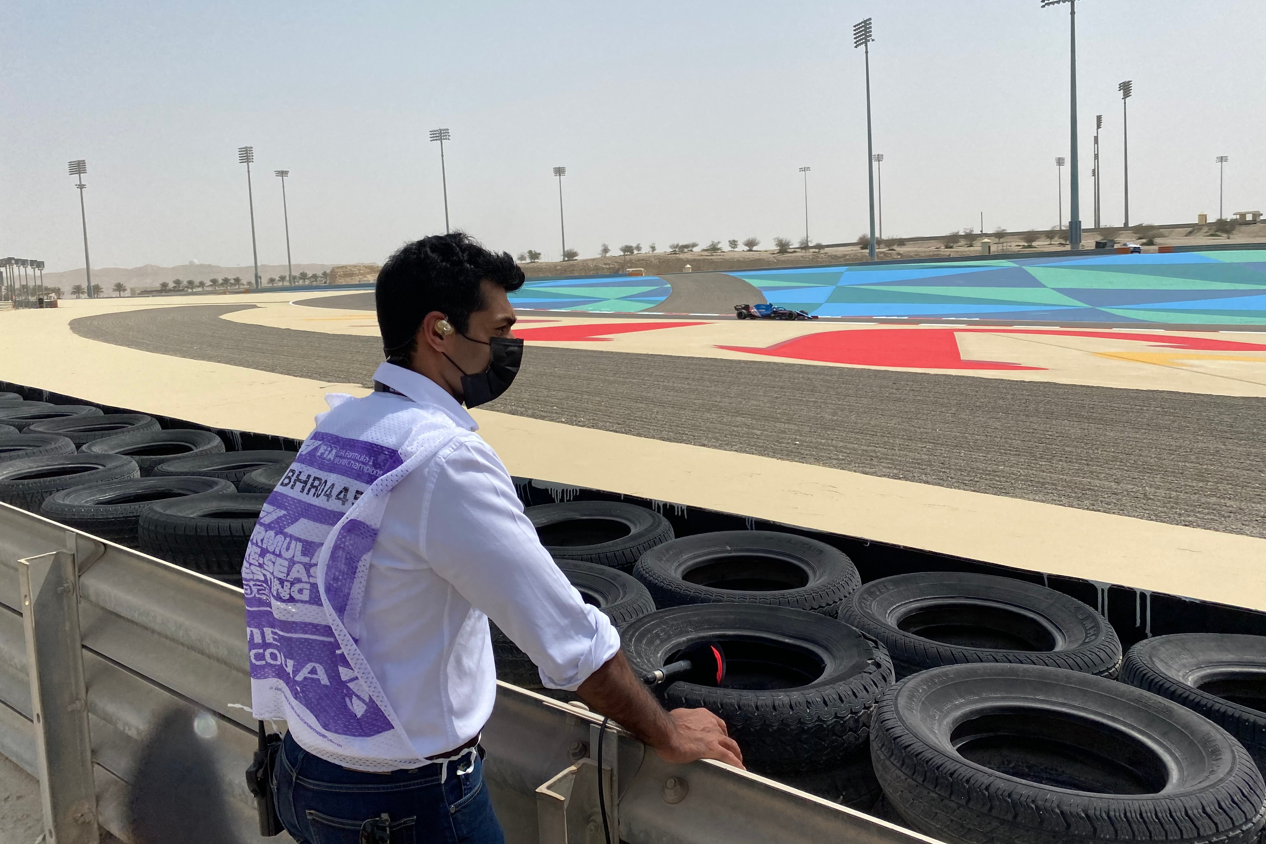 Karun Chandhok F1 testing 2021