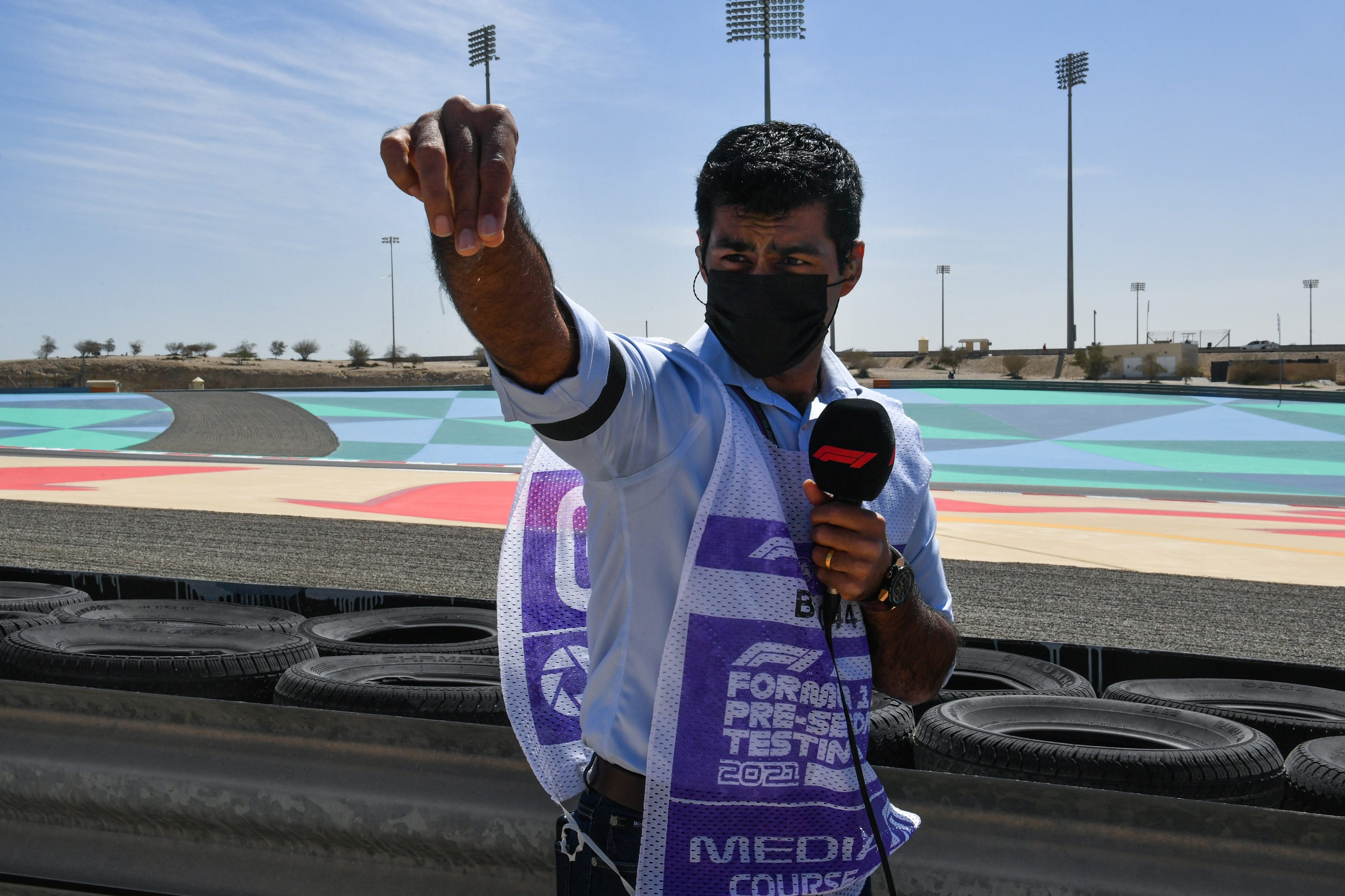 Karun Chandhok, Bahrain F1 test 2021