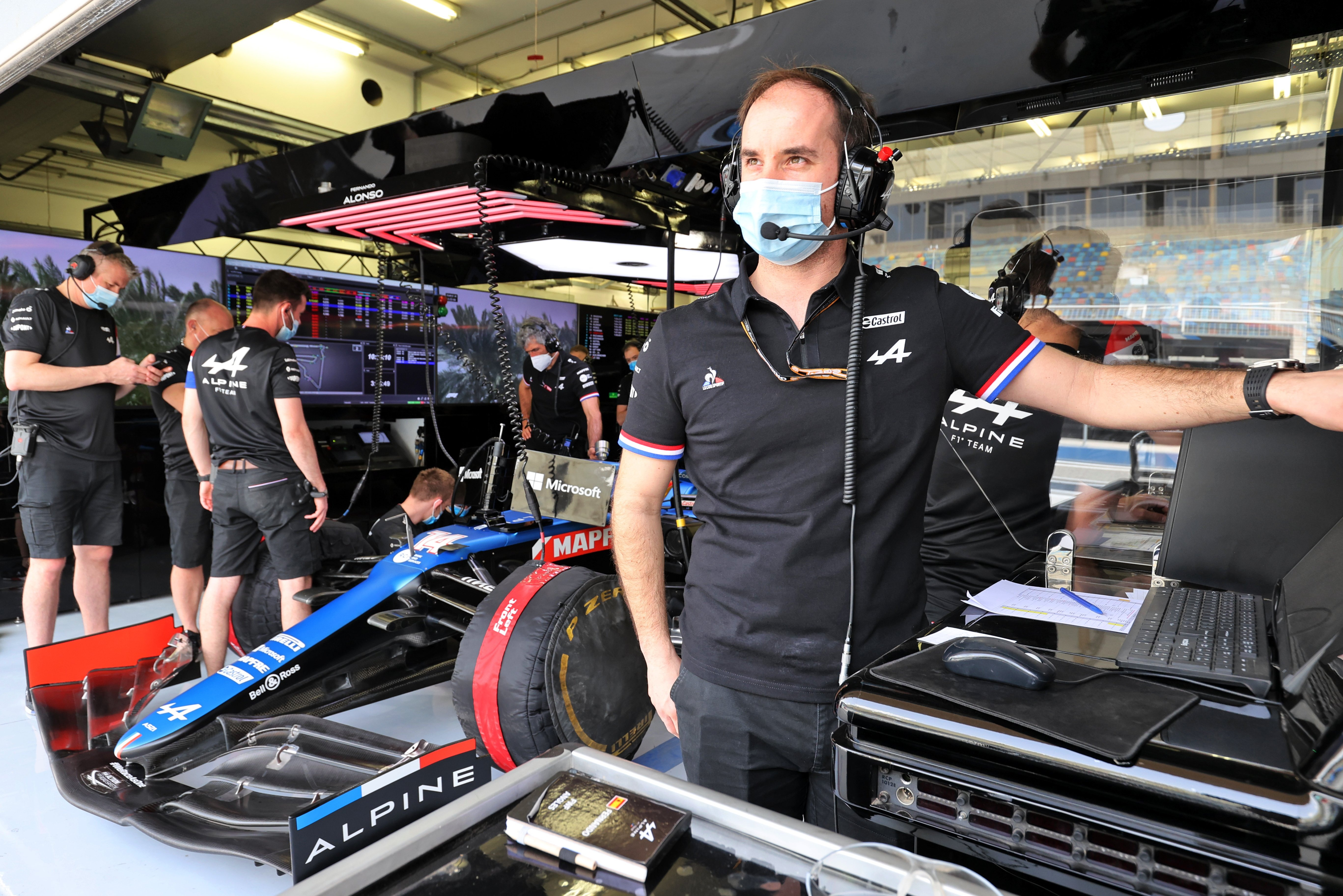 Karel Loos, 2021 Bahrain F1 test