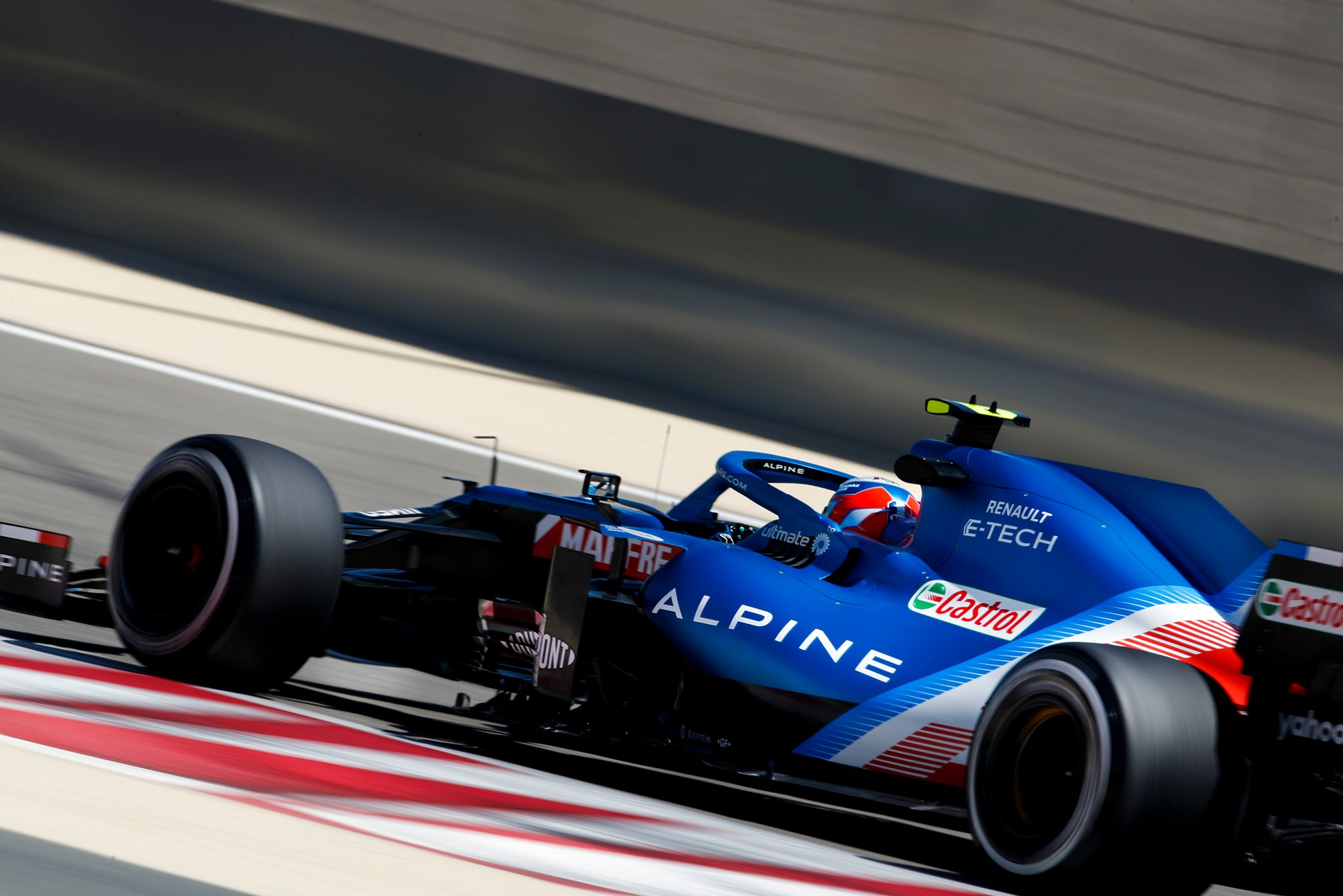 Esteban Ocon, 2021 Bahrain F1 Test