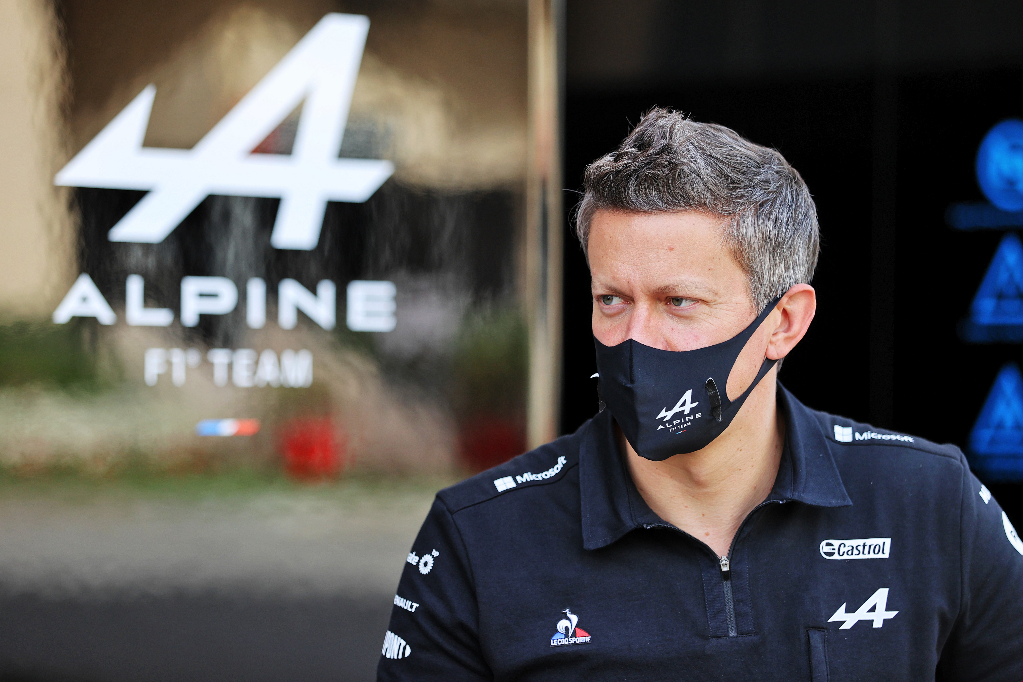 Marcin Budkowski, Alpine F1 Team 2021 Bahrain test