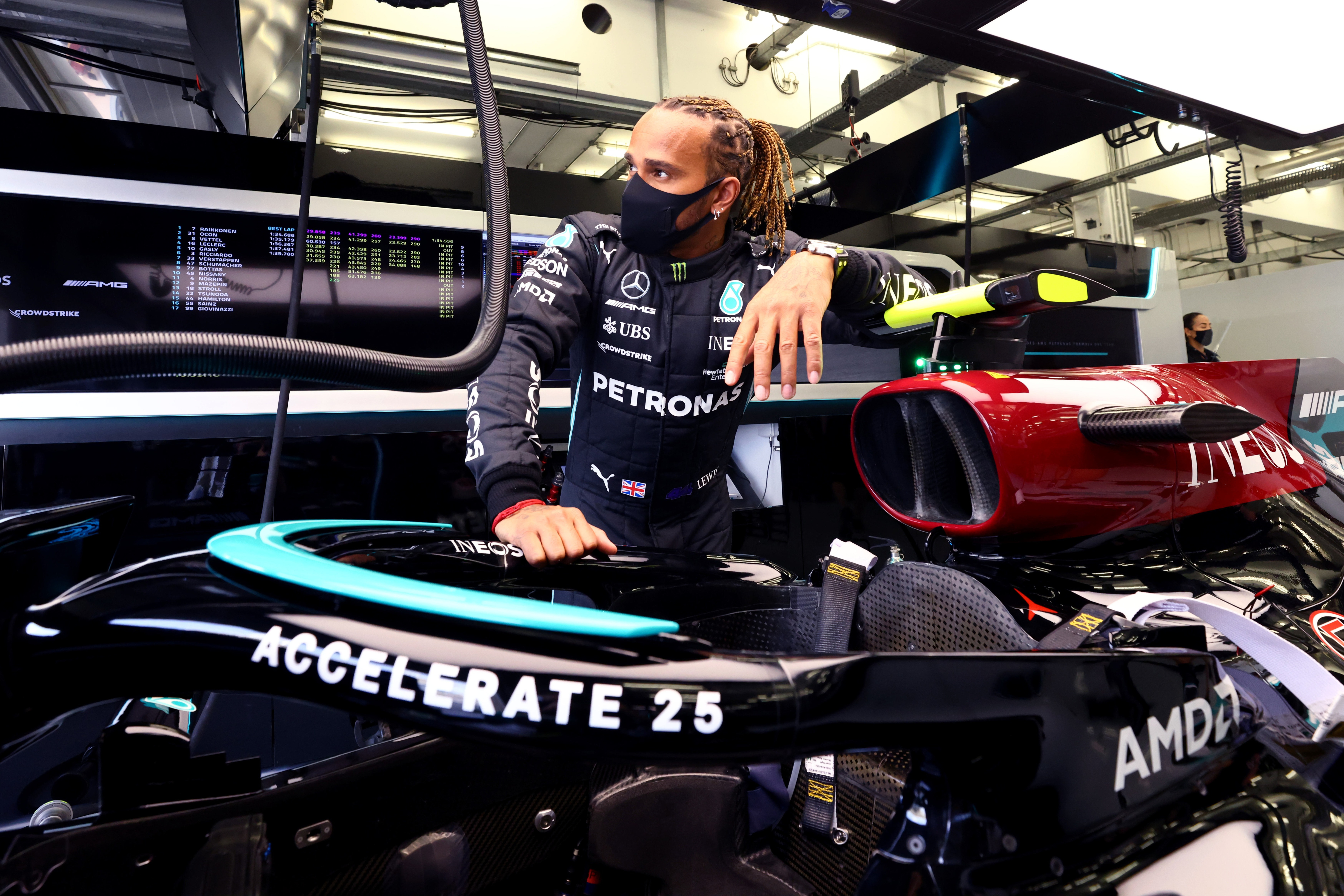 Lewis Hamilton, Bahrain F1 test 2021