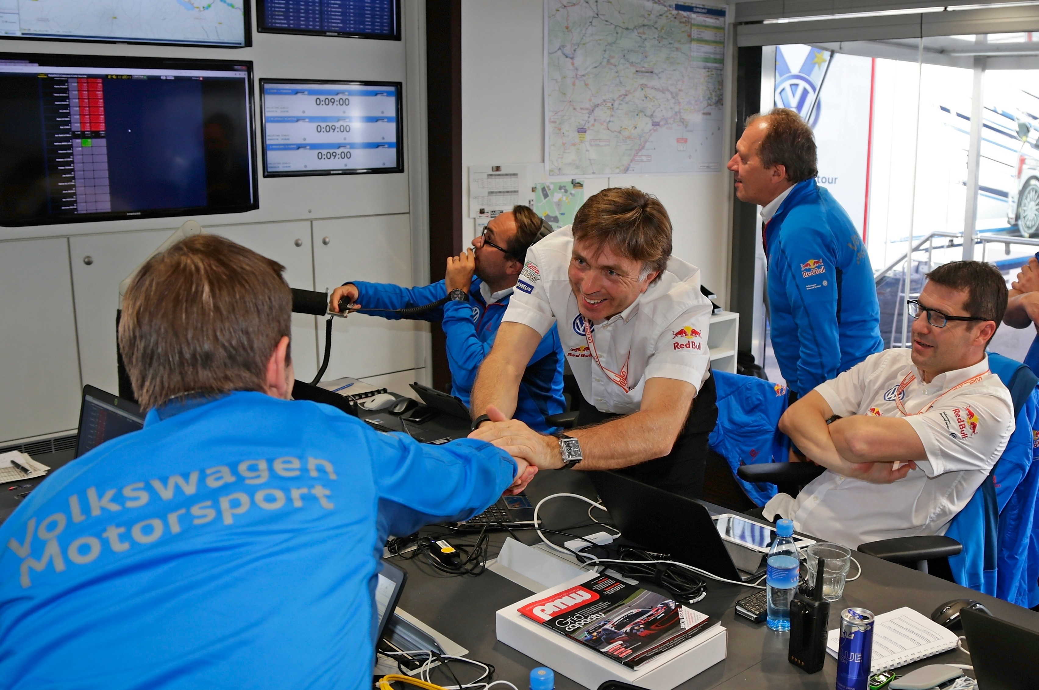 Jost Capito, FX Demaison, Rally Spain 2015