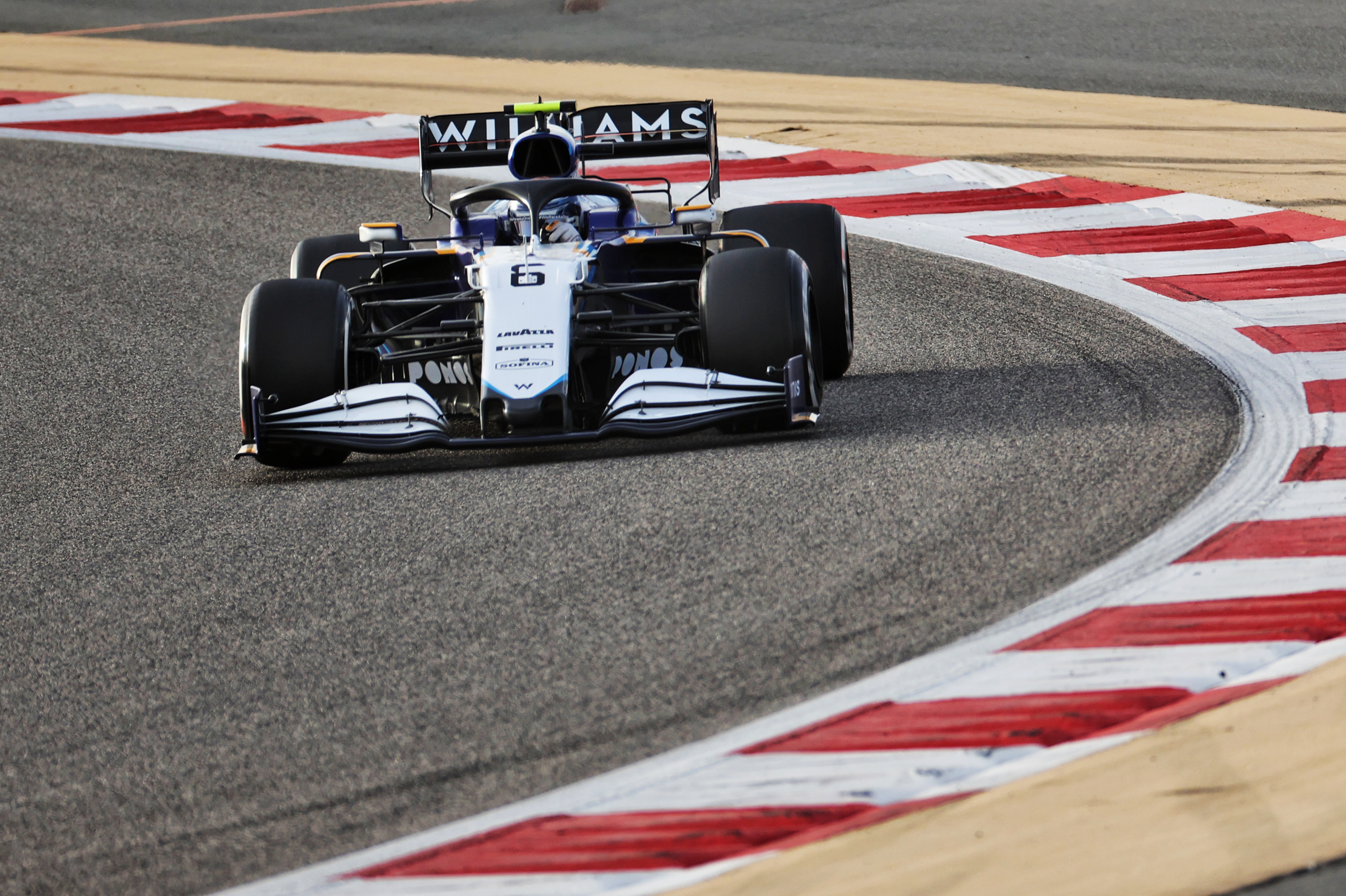Nicholas Latifi, Williams Bahrain F1 test