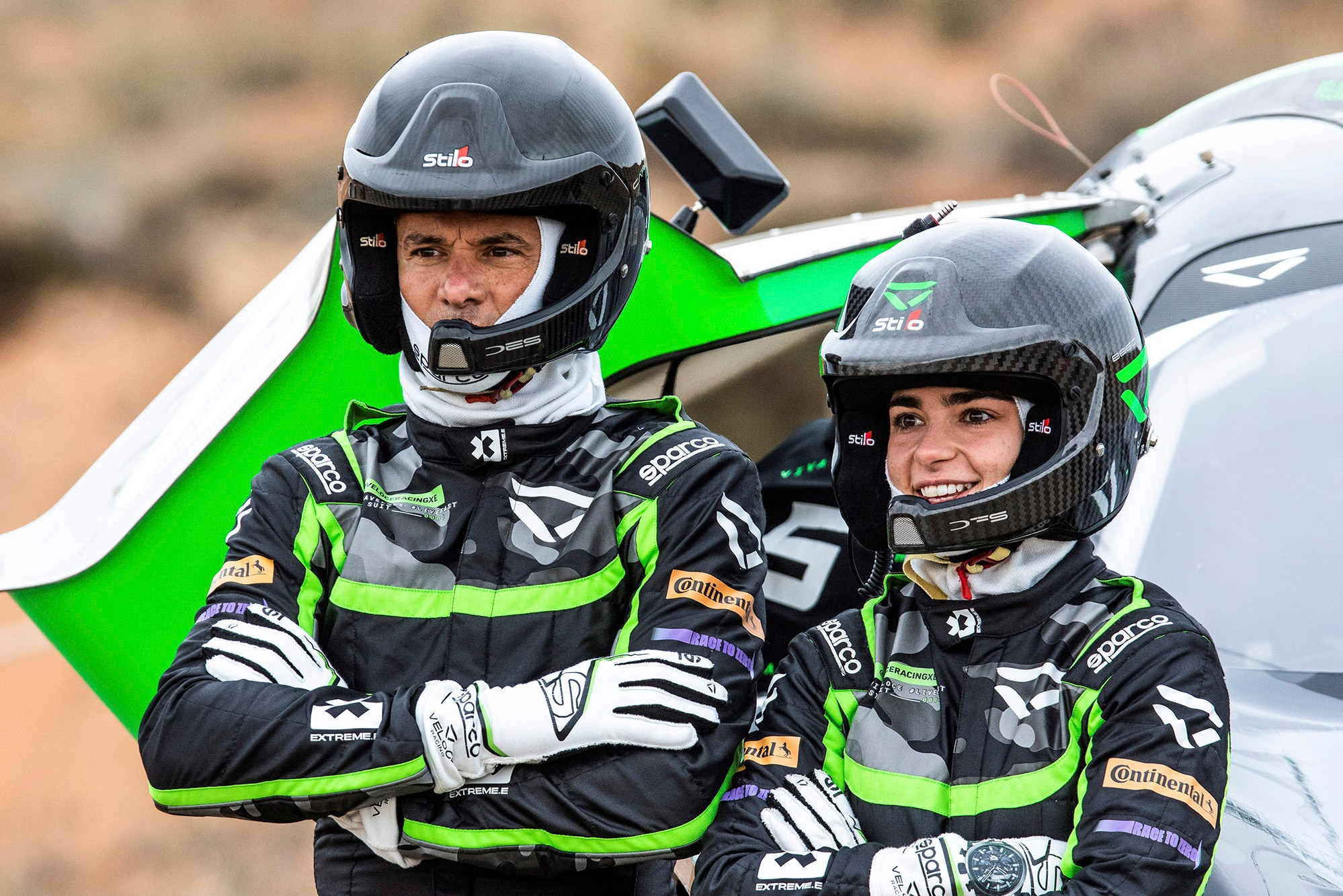 Stephane Sarrazin, Jamie Chadwick, Veloce Racing, Extreme E