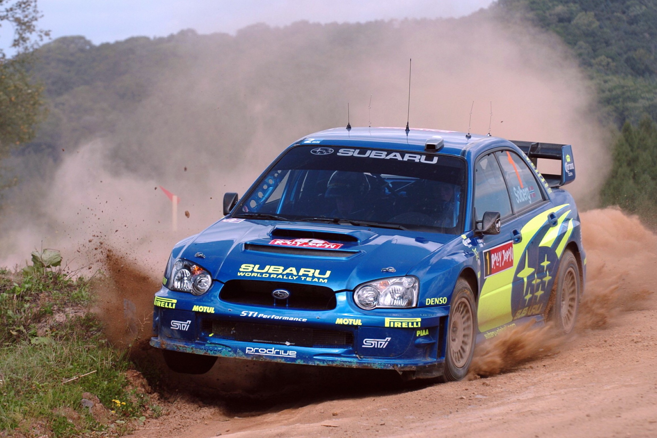 Petter Solberg, 2004 Rally Japan
