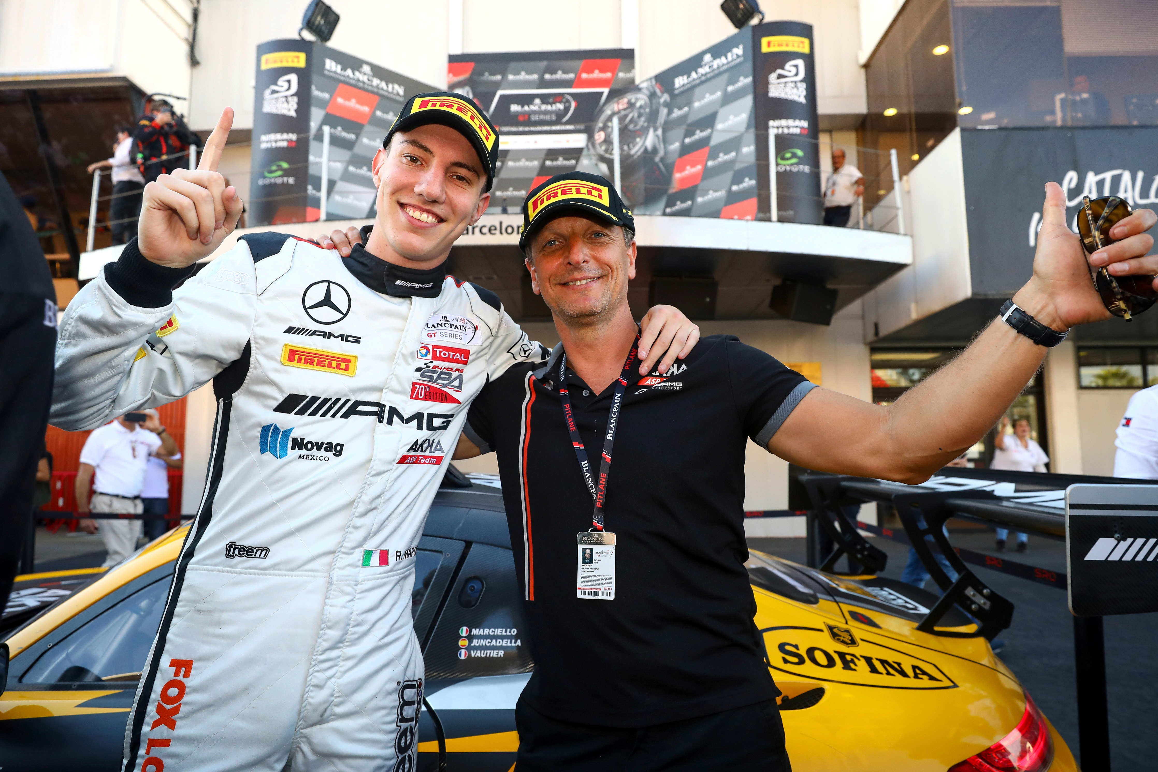 Marciello, Policand 2018 Blancpain GT Barcelona