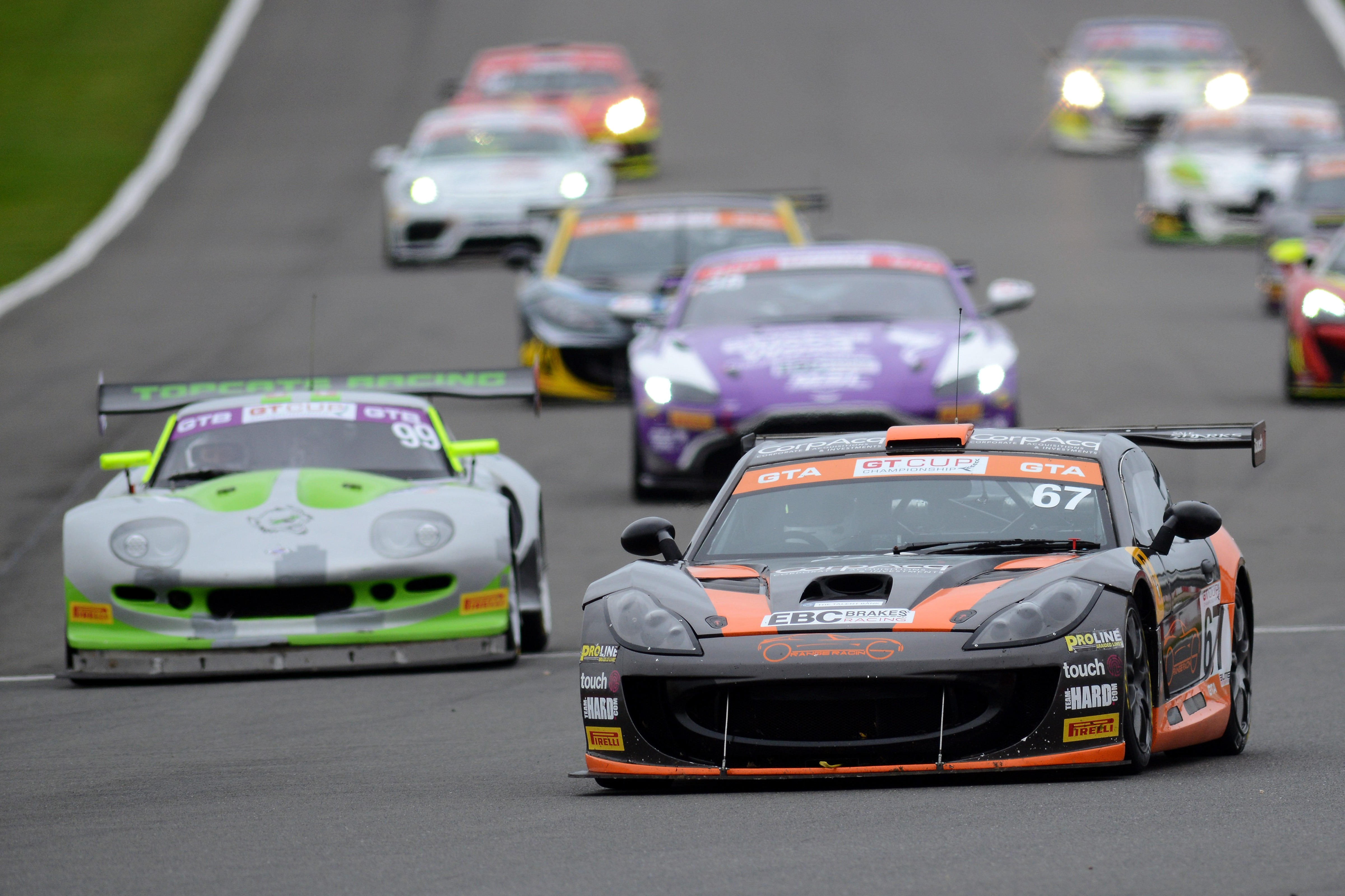 GT Cup champions in 2020: Orange and Jackson