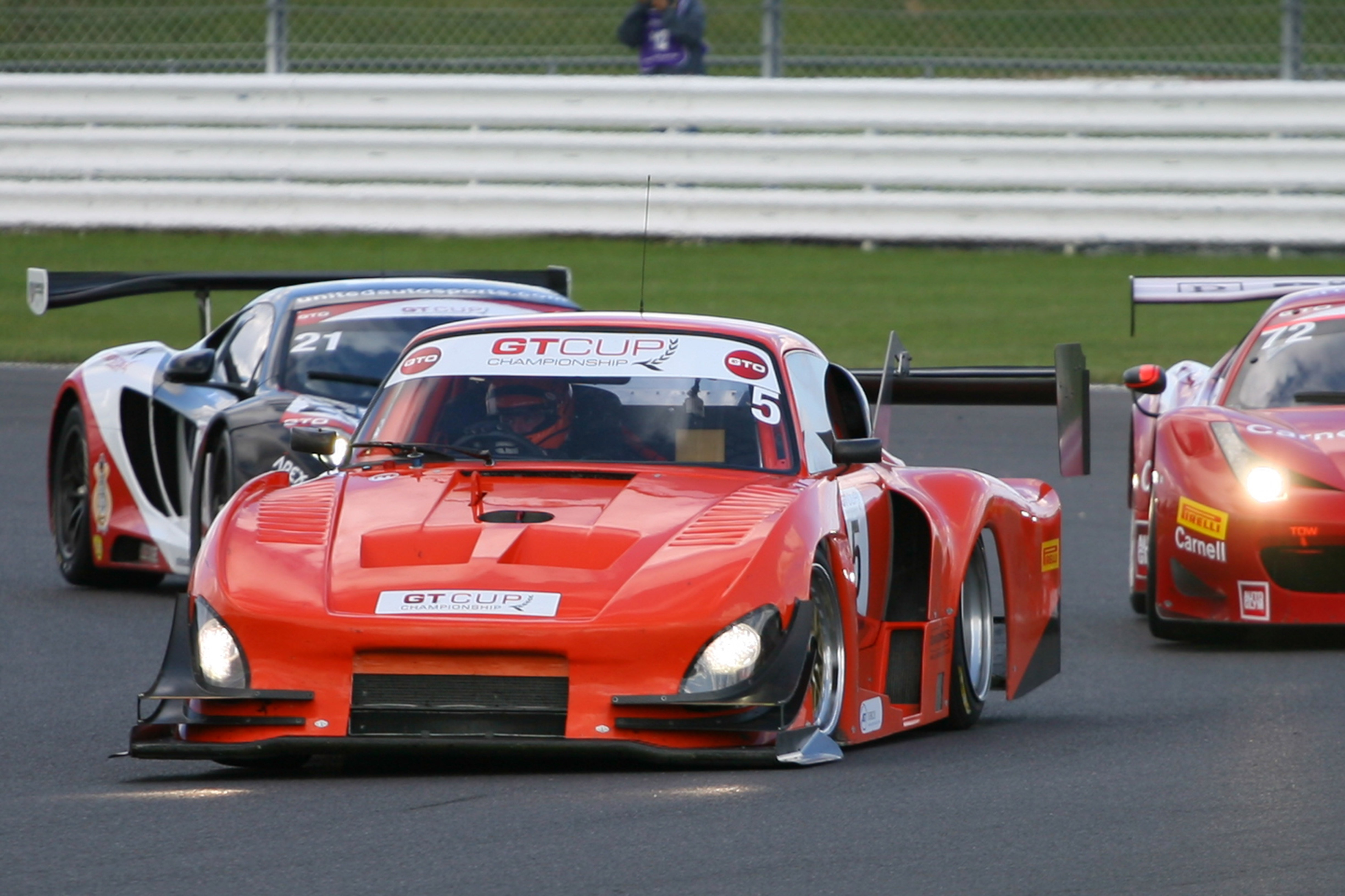 Chamberlain's Porsche is one of the grid's more unusual machines