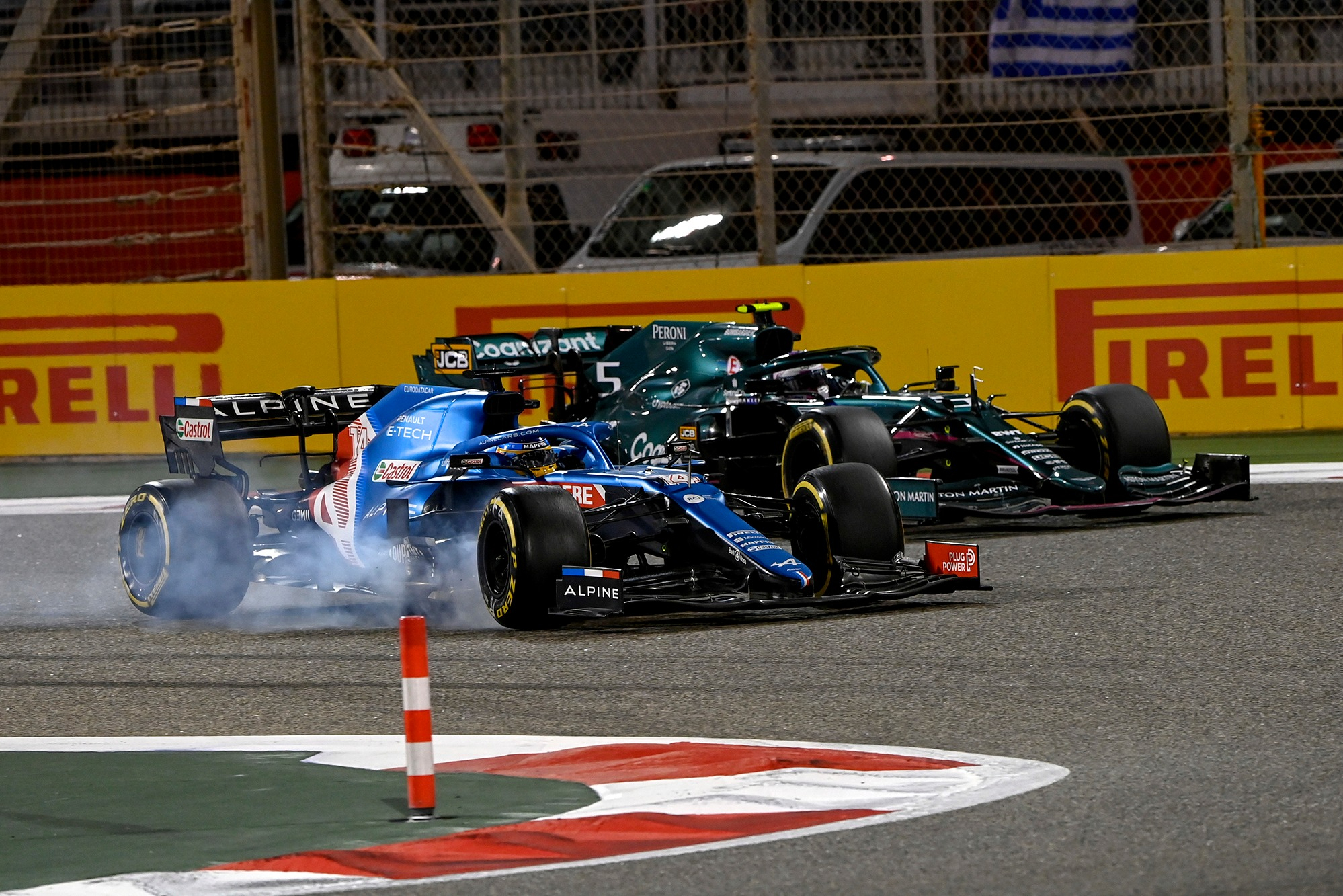Fernando Alonso, 2021 Bahrain Grand Prix