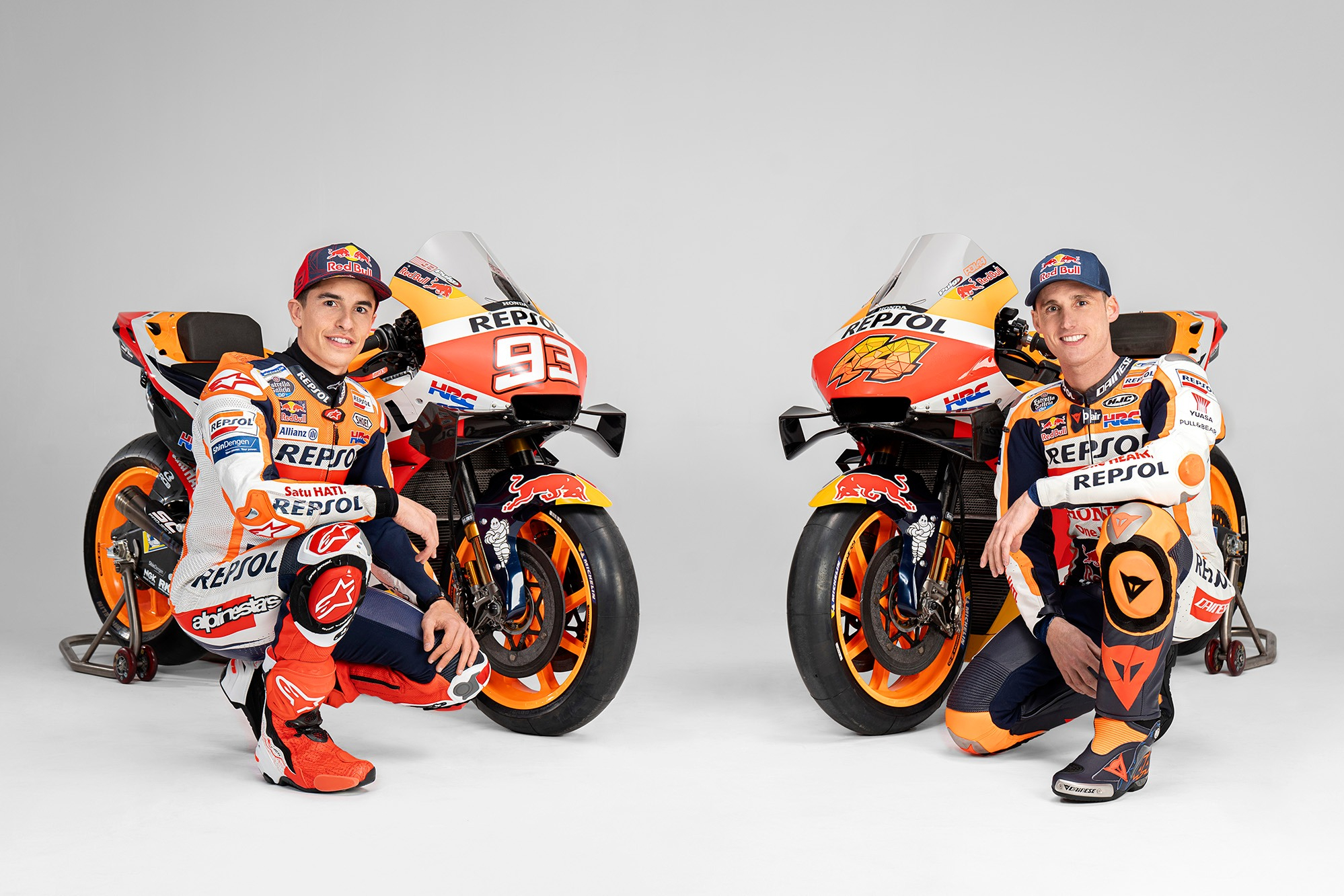 Marc Marquez and Pol Espargaro, Repsol Honda Team  