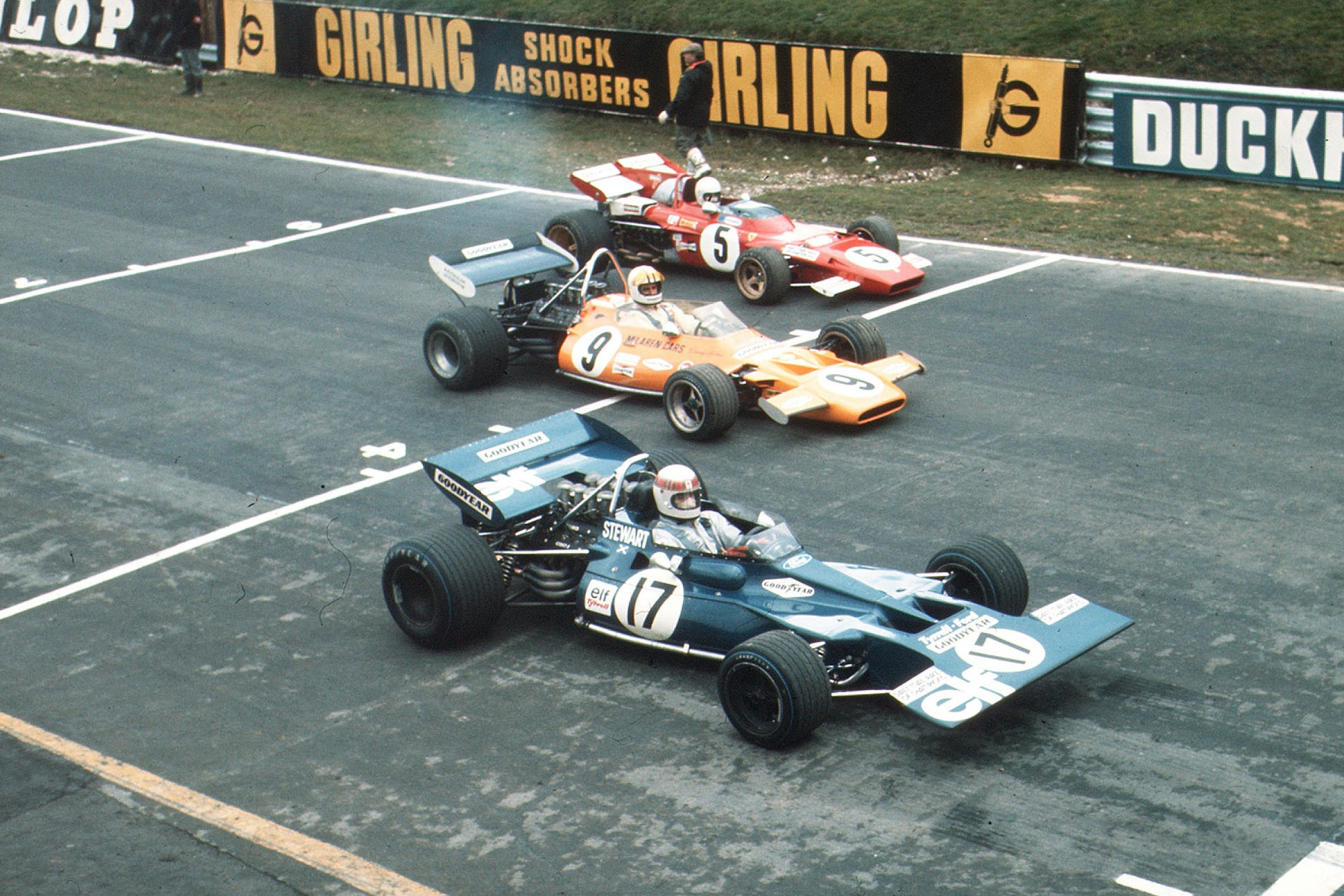 Jackie Stewart, Tyrrell 001, 1971 Race of Champions