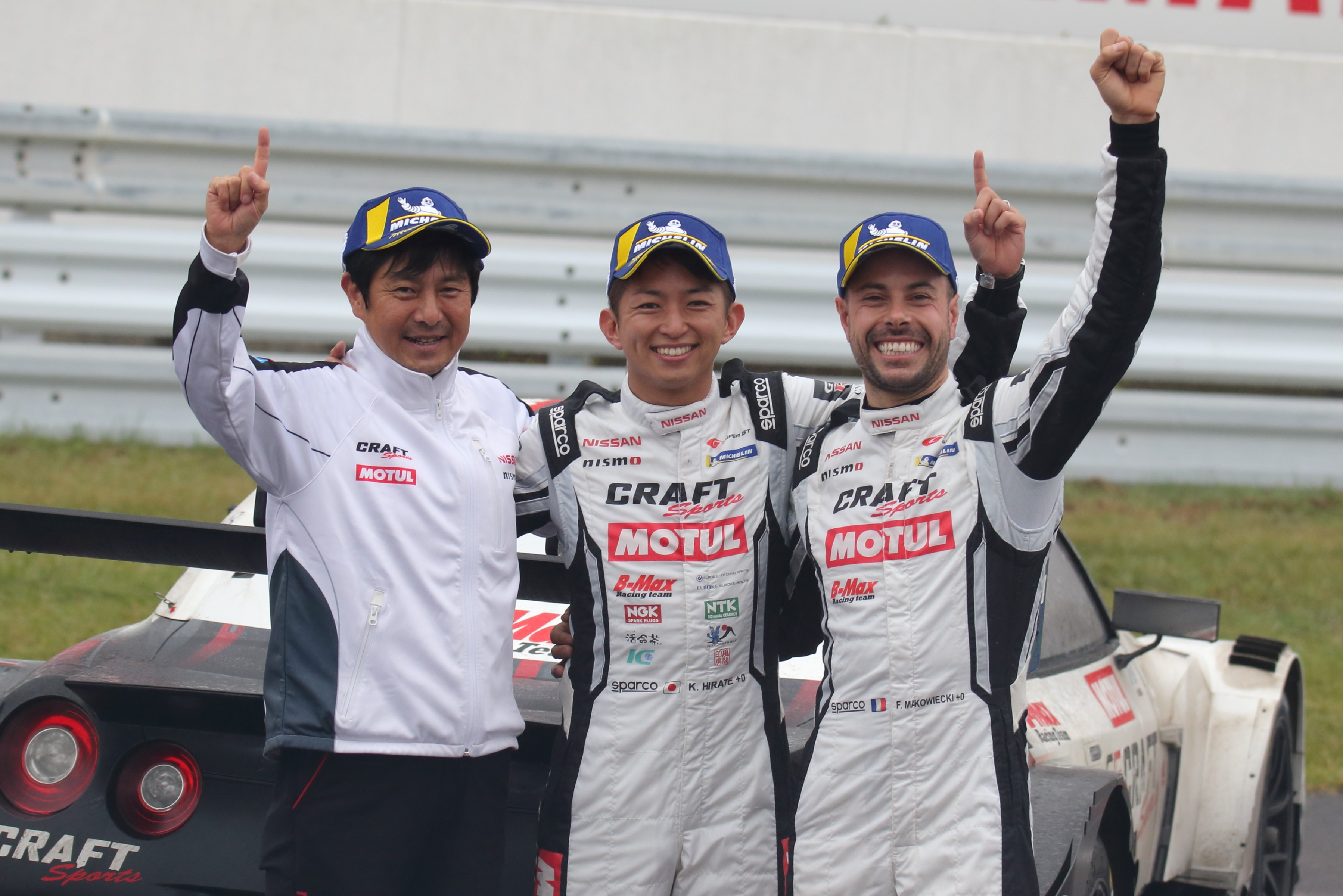 Kohei Hirate/Fred Makowiecki SUPER GT 2019 Sugo
