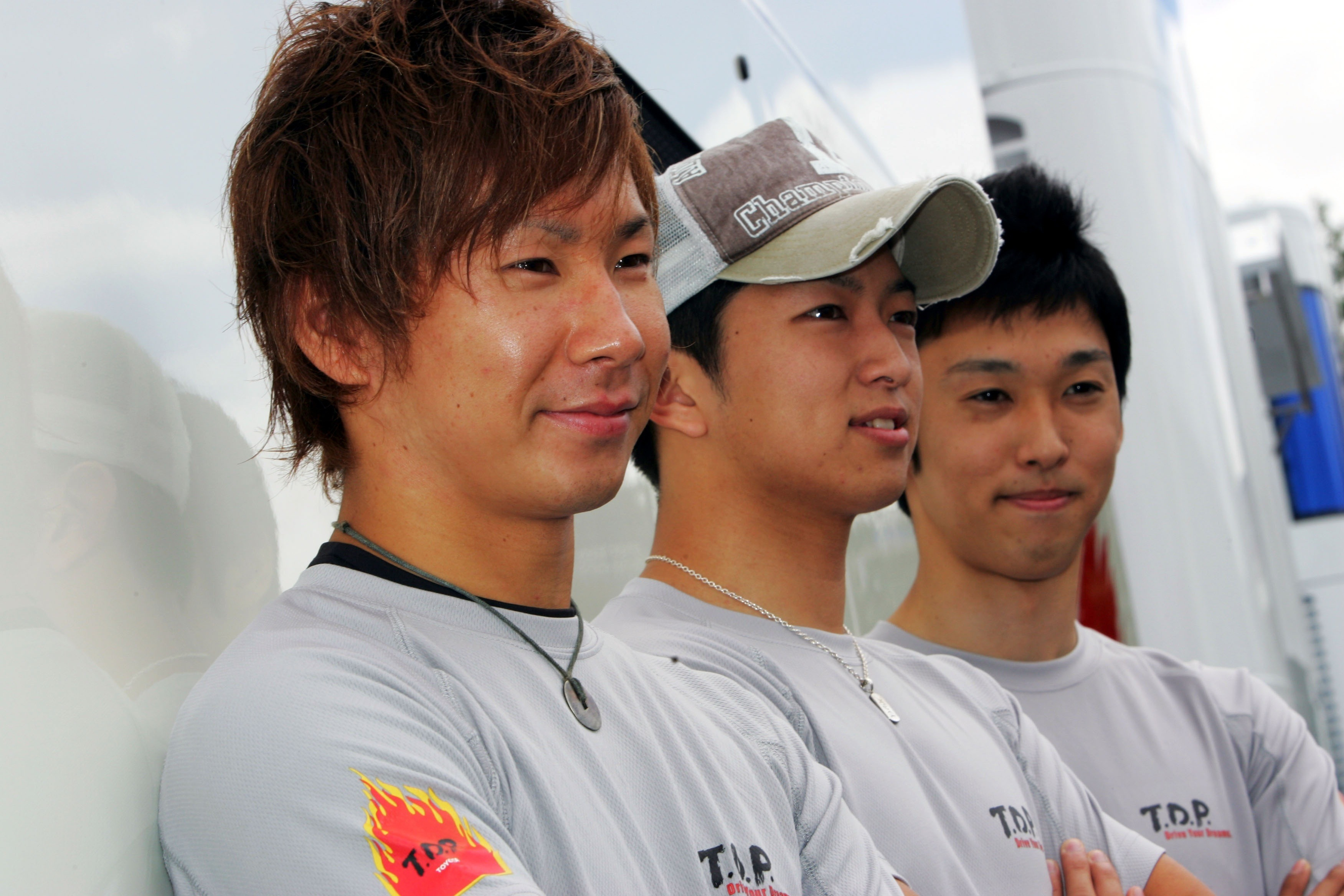 Kamui Kobayashi, Kohei Hirate, Kazuki Nakajima 2007