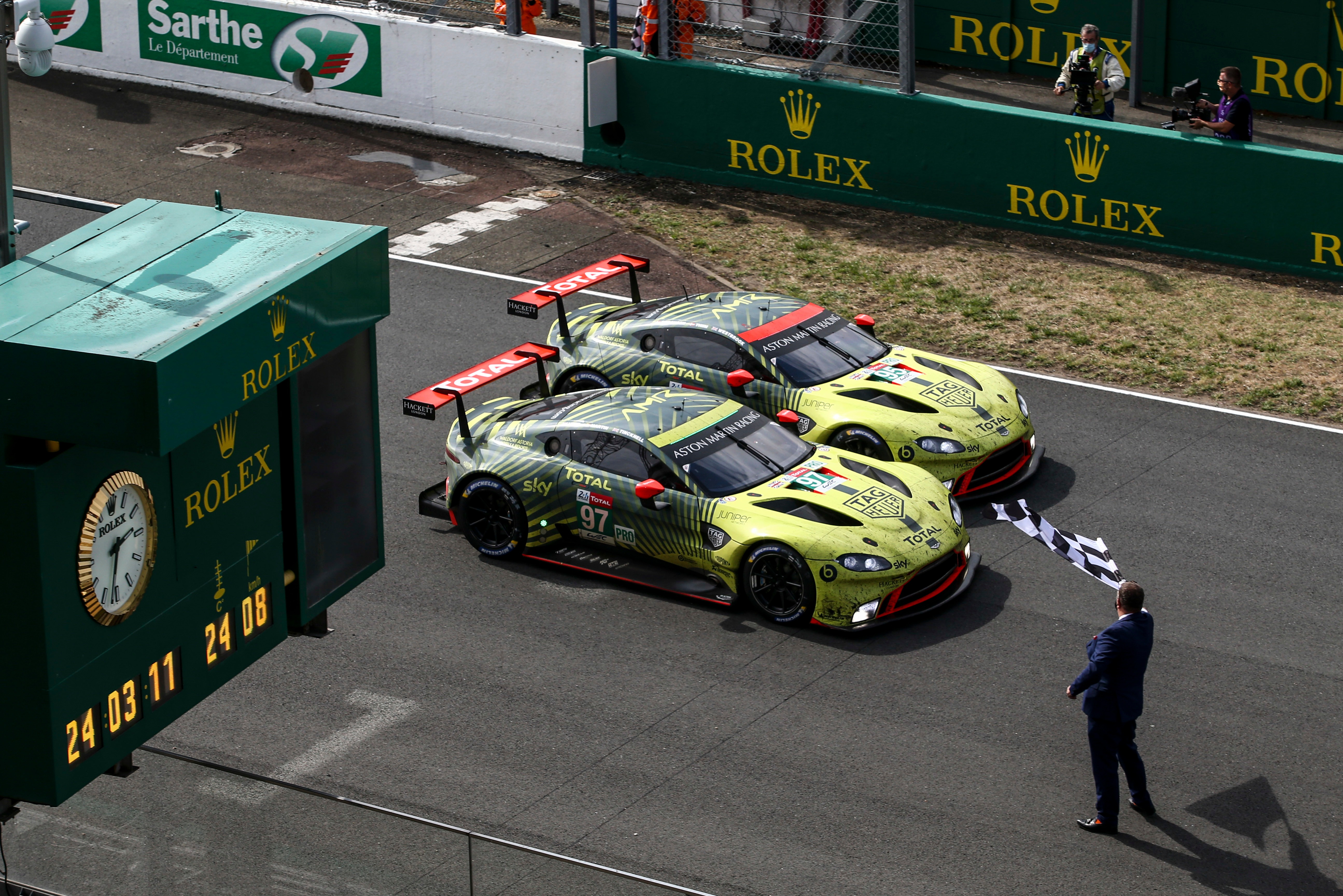 Lynn, Martin, Tincknell Aston Martin Vantage GTE Le Mans 24 Hours 2020