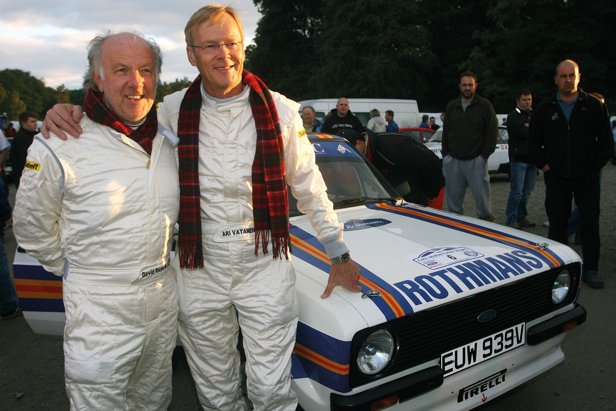 David Richards and Ari Vatanen