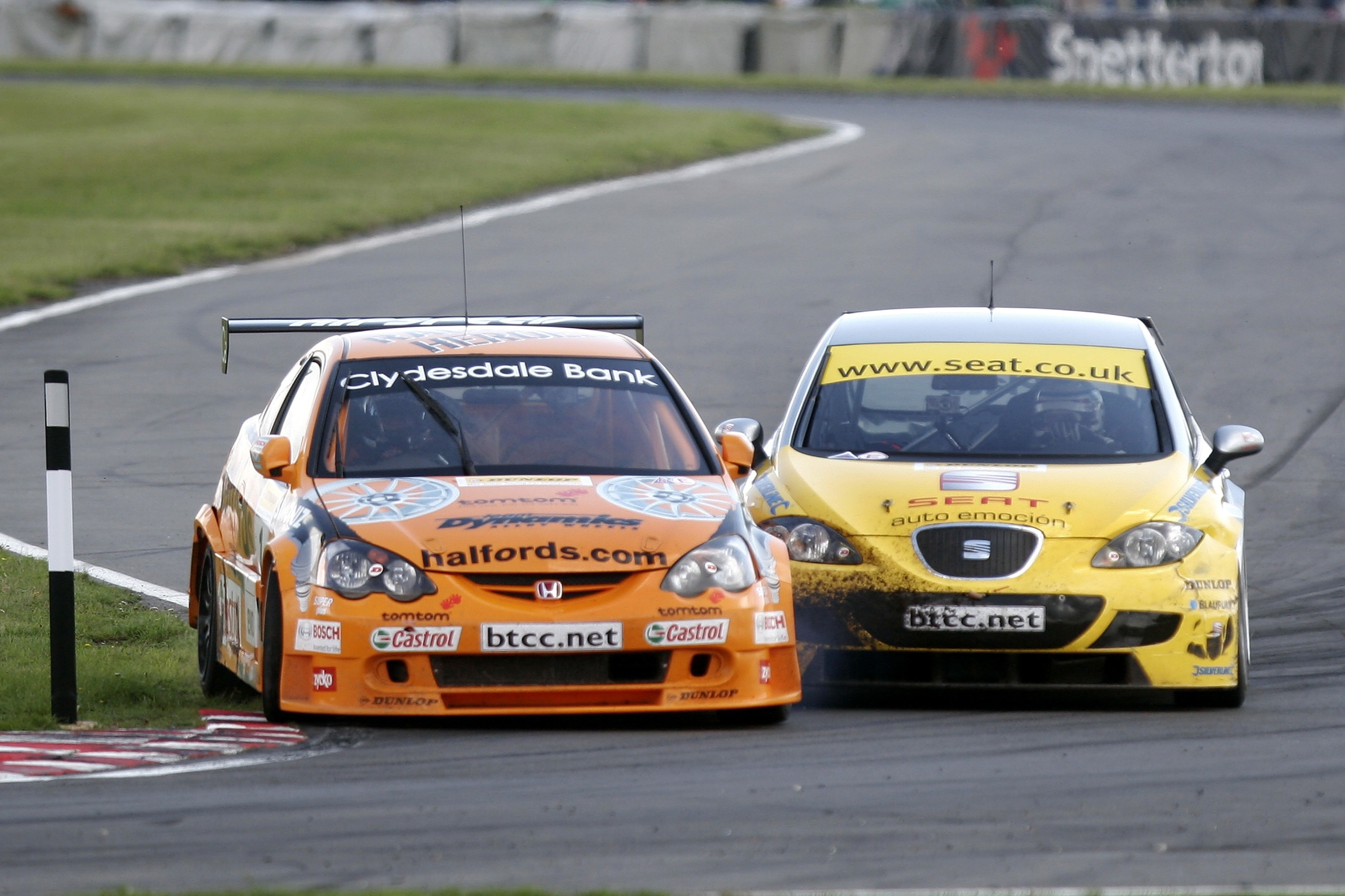 Matt Neal, Jason Plato BTCC Snetterton 2006