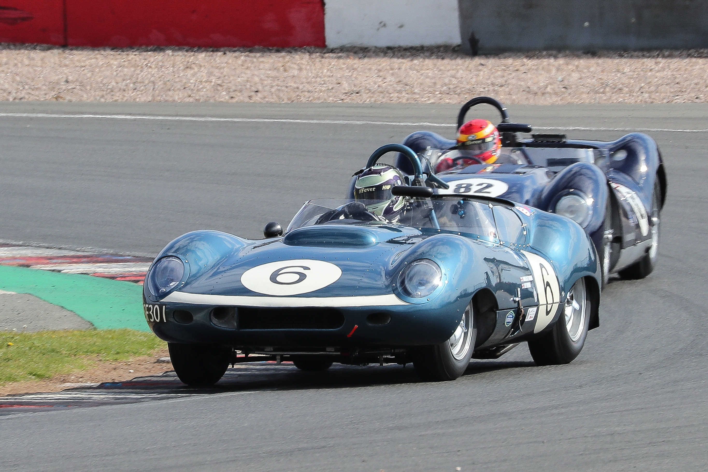 James Cottingham/Olly Bryant, Lister-Jaguar Costin, Stirling Moss Trophy, Donington Park Historic Festival 2021