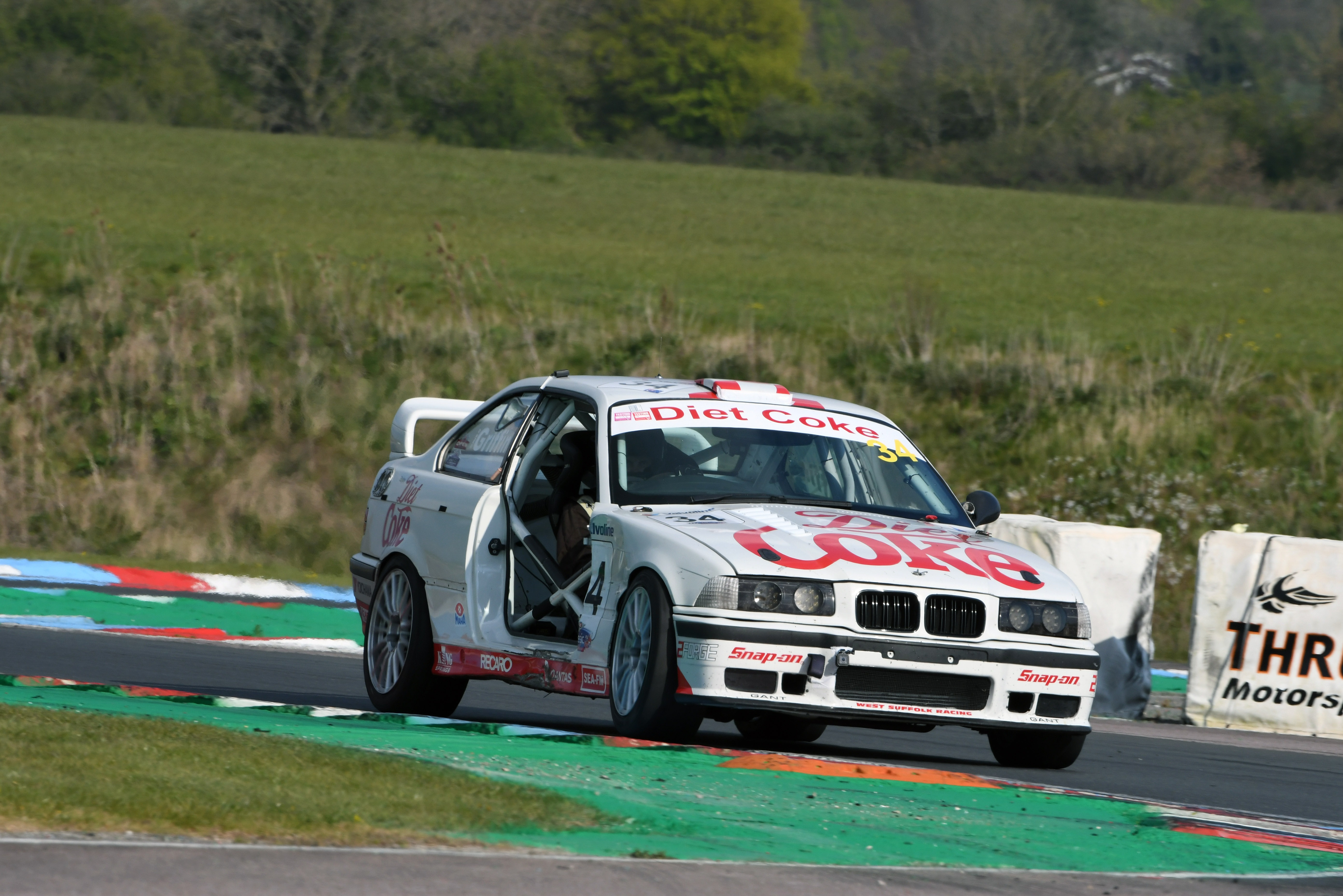 Dave Griffin, BMW E36 M3, Modern Classics, Thruxton 2021