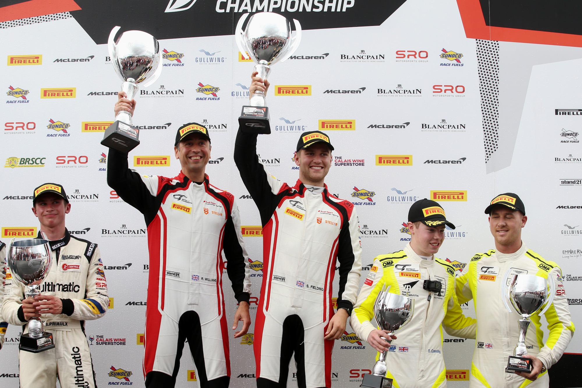 Richard Williams, Sennan Fielding 2019 British GT Donington 