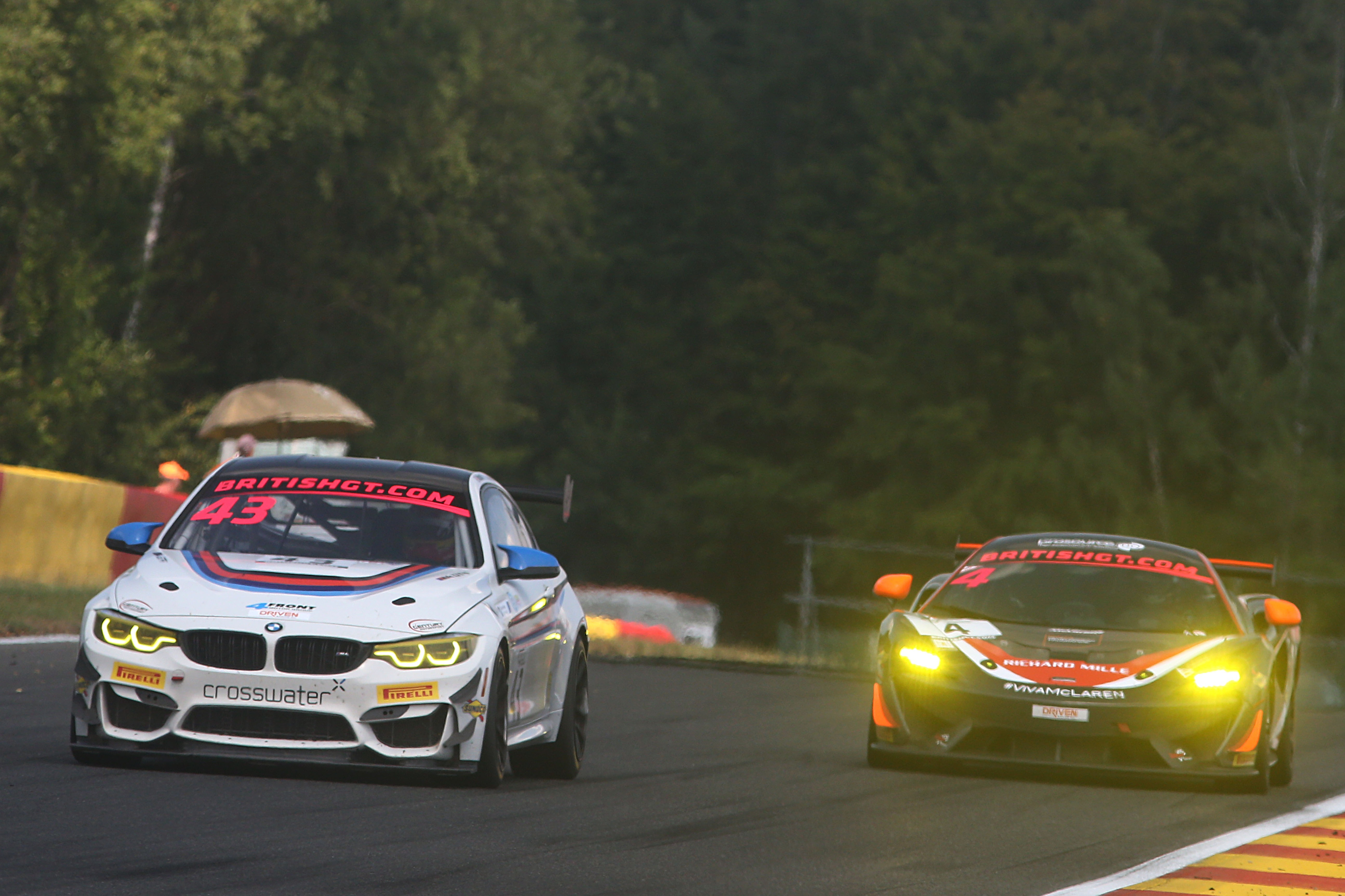 Century BMW went head-to-head with Tolman-run DDP McLarens in 2018