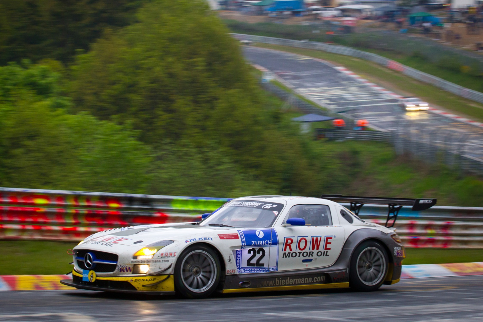 ROWE Mercedes SLS-AMG GT3 2012 Nurburgring 24 Hours