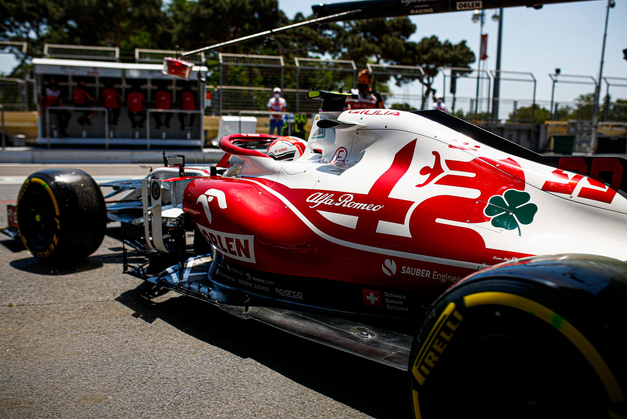 Antonio Giovinazzi, Baku 2021