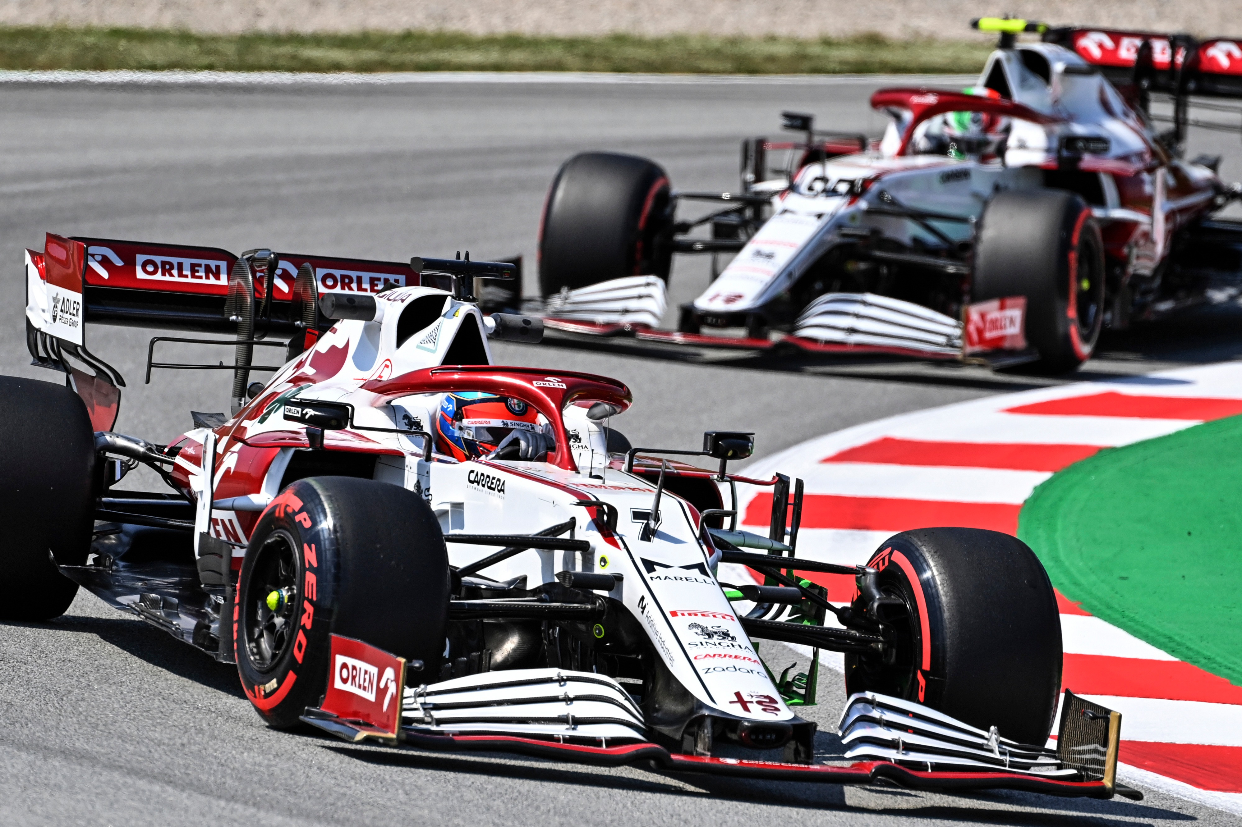 Kimi Raikkonen, Barcelona 2021