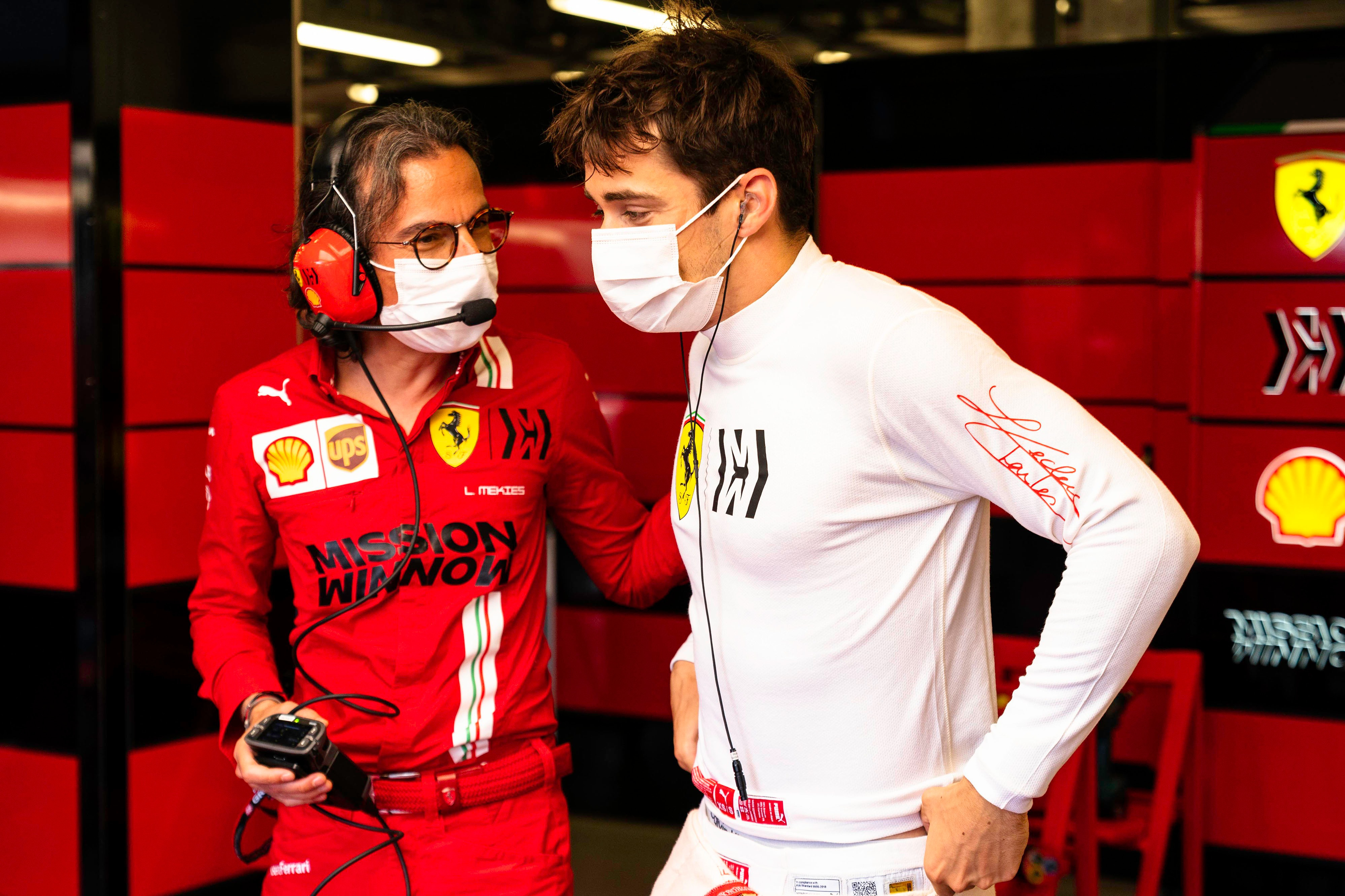 Laurent Mekies, Charles Leclerc