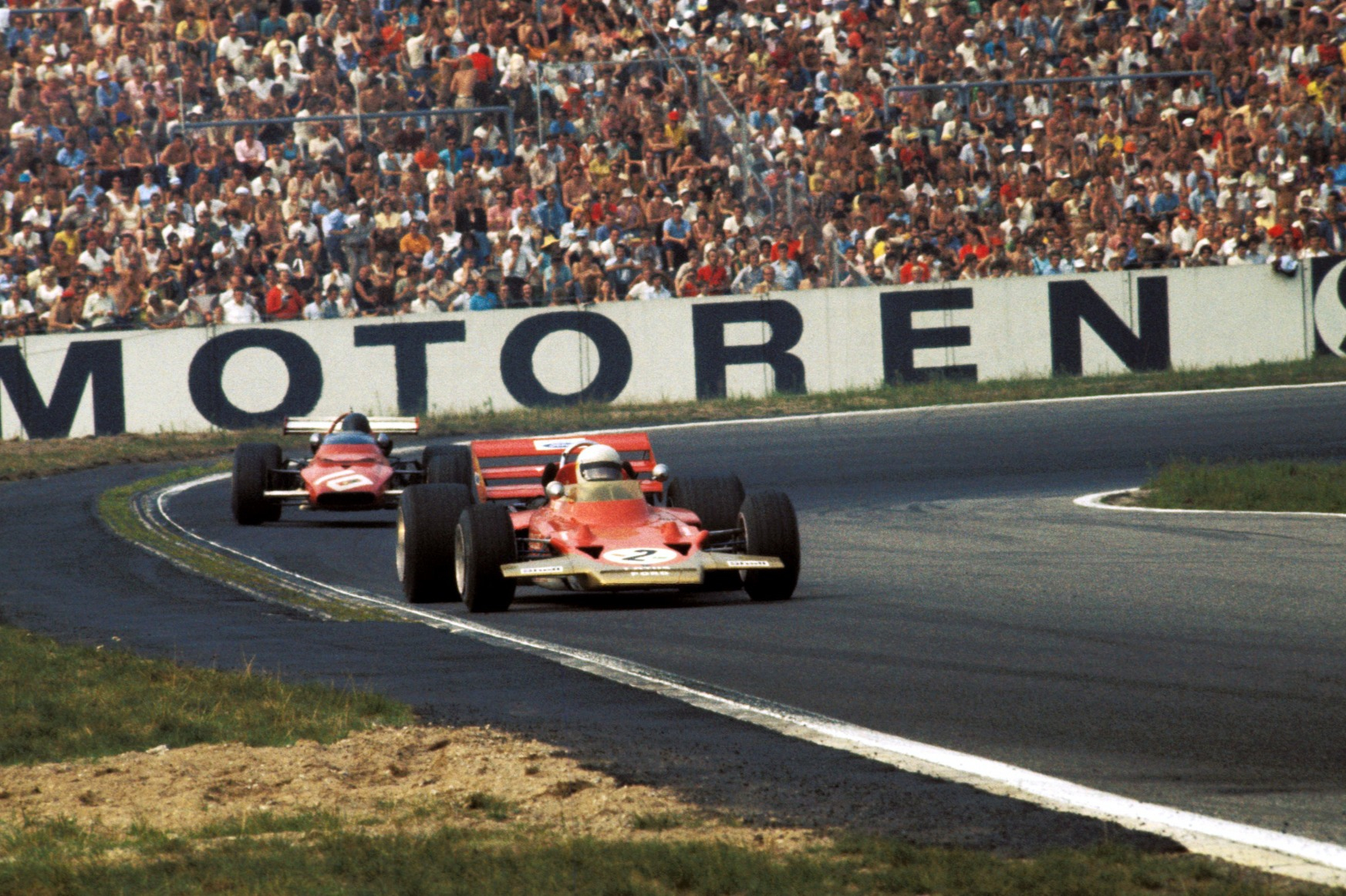 Rindt leads Ickx in epic 1970 German GP scrap