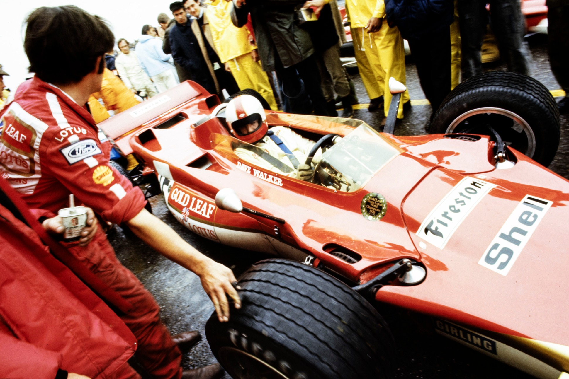 Dave Walker, Lotus 56B 1971 Dutch GP