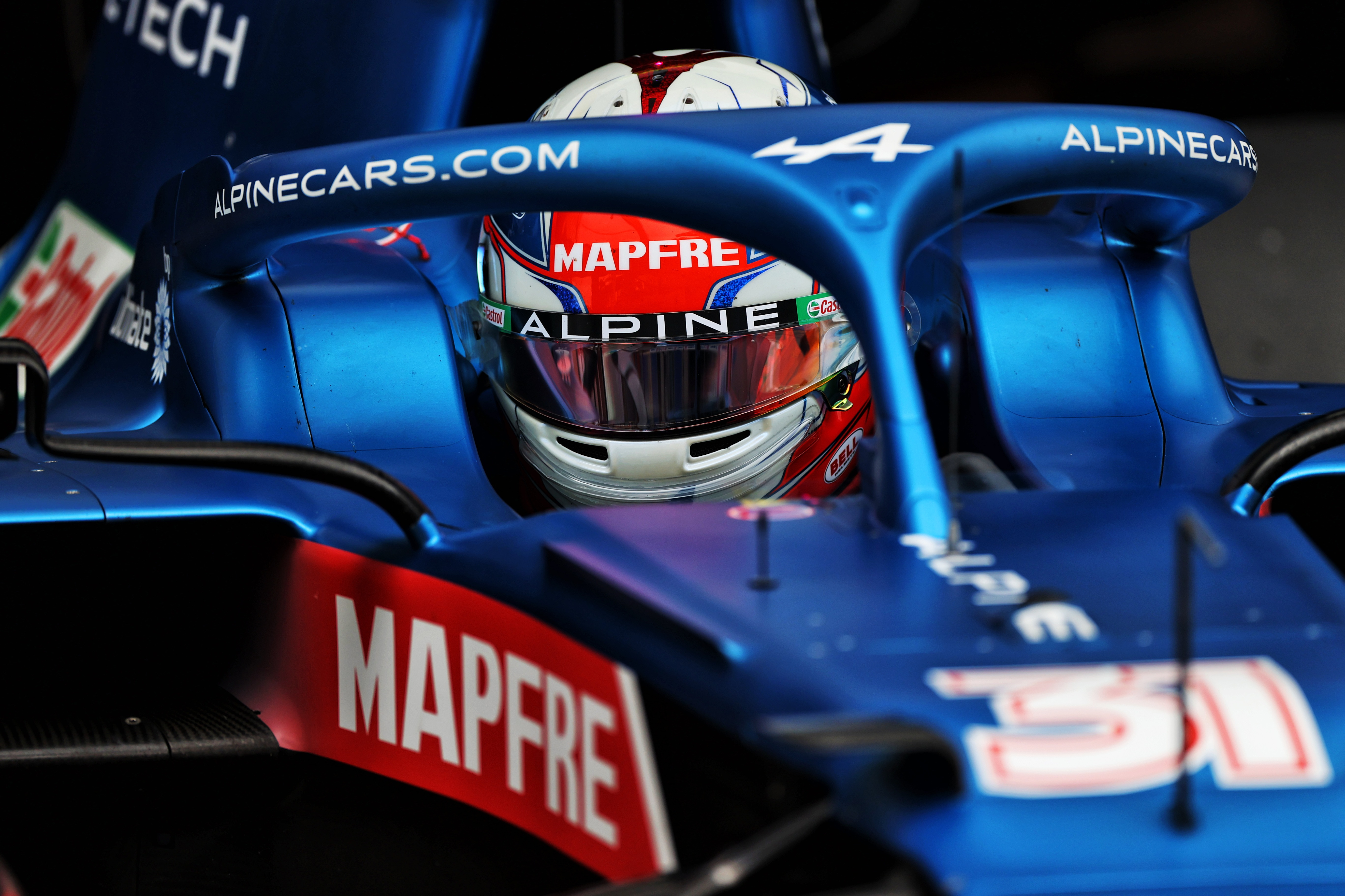 Esteban Ocon, Alpine F1 Team.