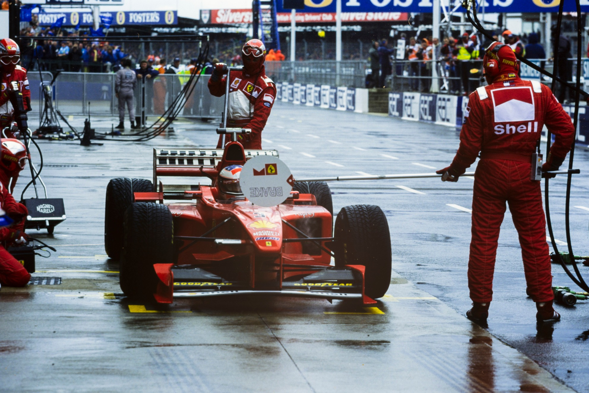 Schumacher courted controversy at 1998 British GP