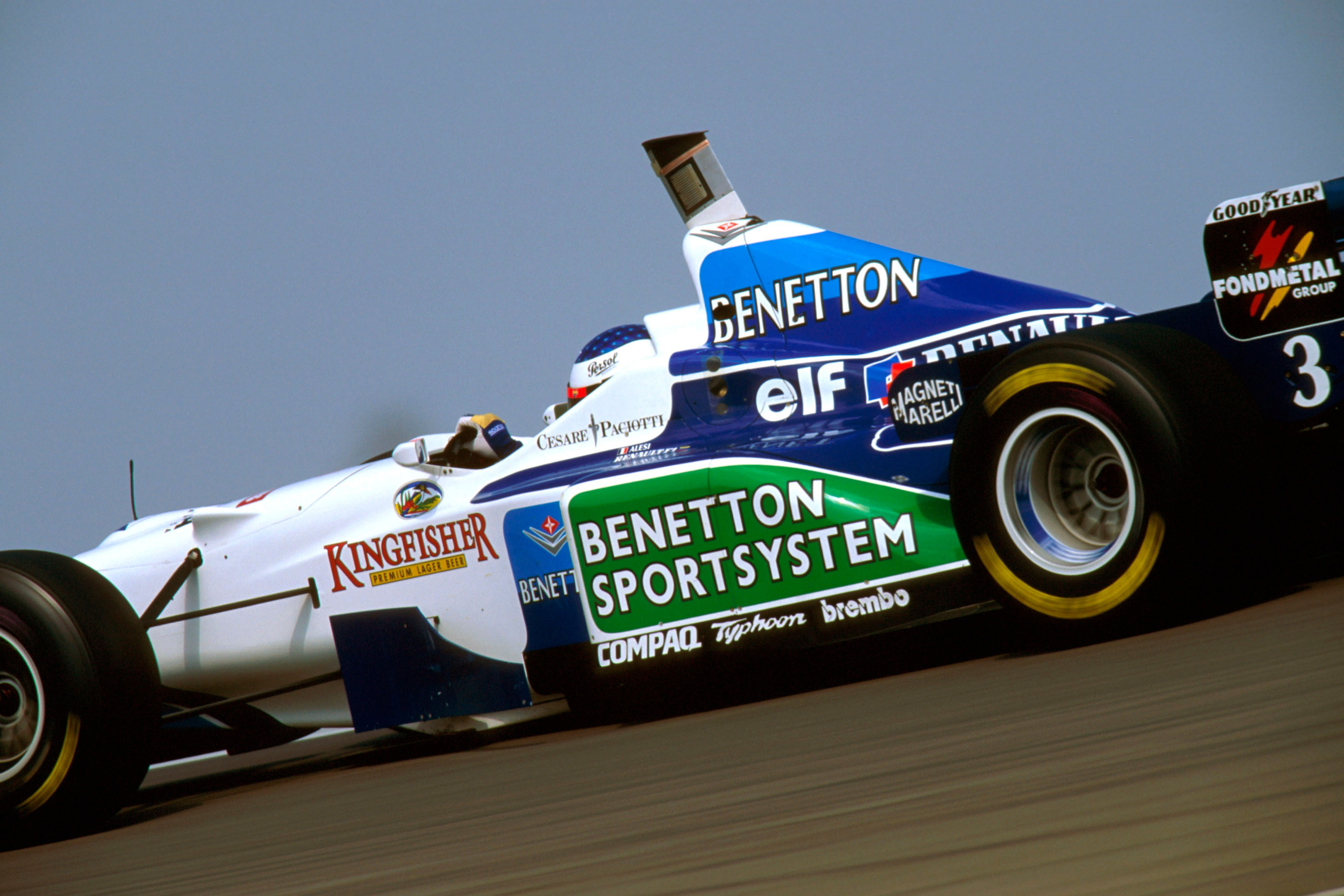 Gerhard Berger suffered a poor start at the 1996 European GP due to Benetton trickery that backfired