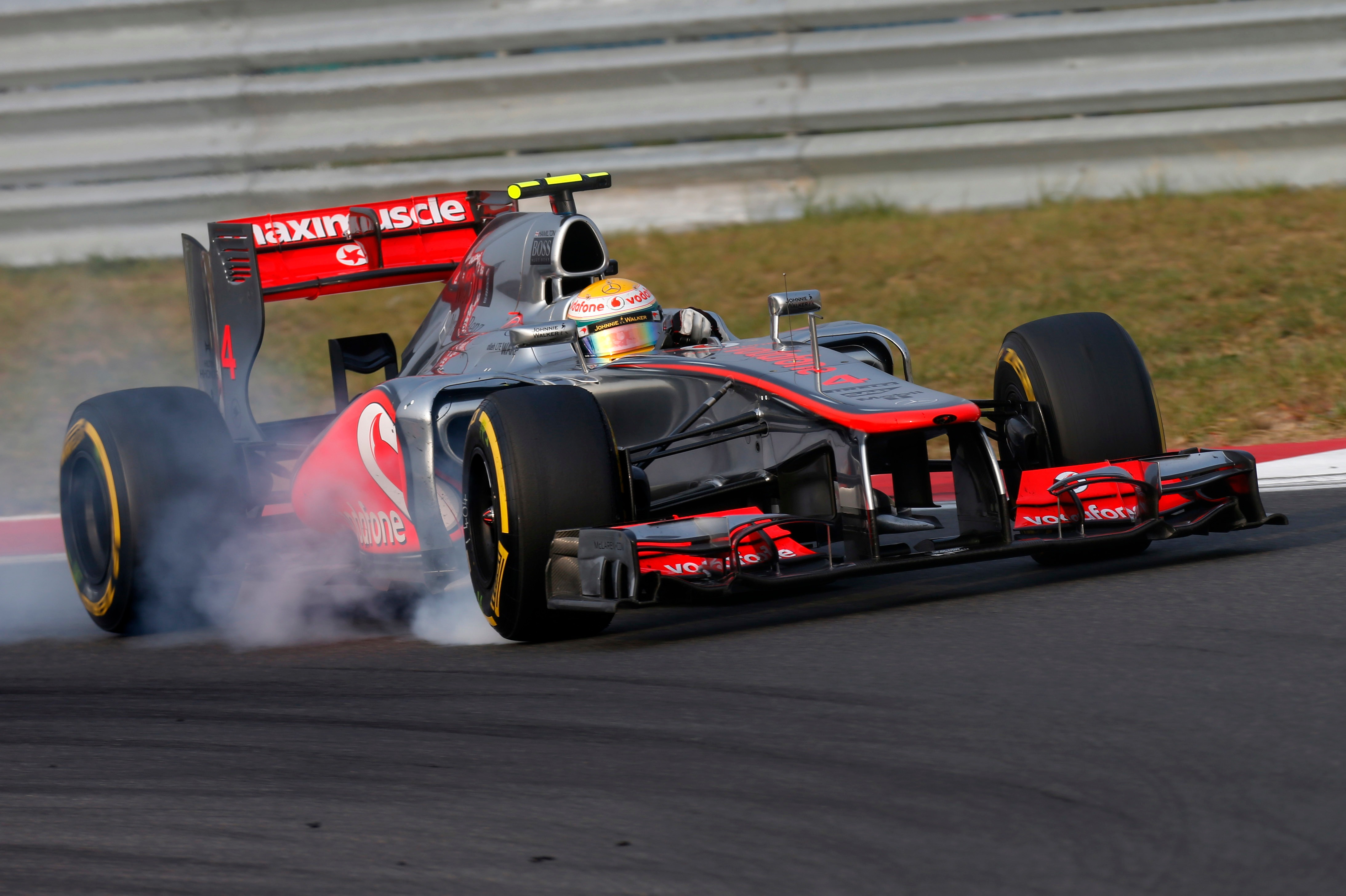 Rear anti-rollbar failure caused Hamilton to fall down the order in 2012 Korean GP