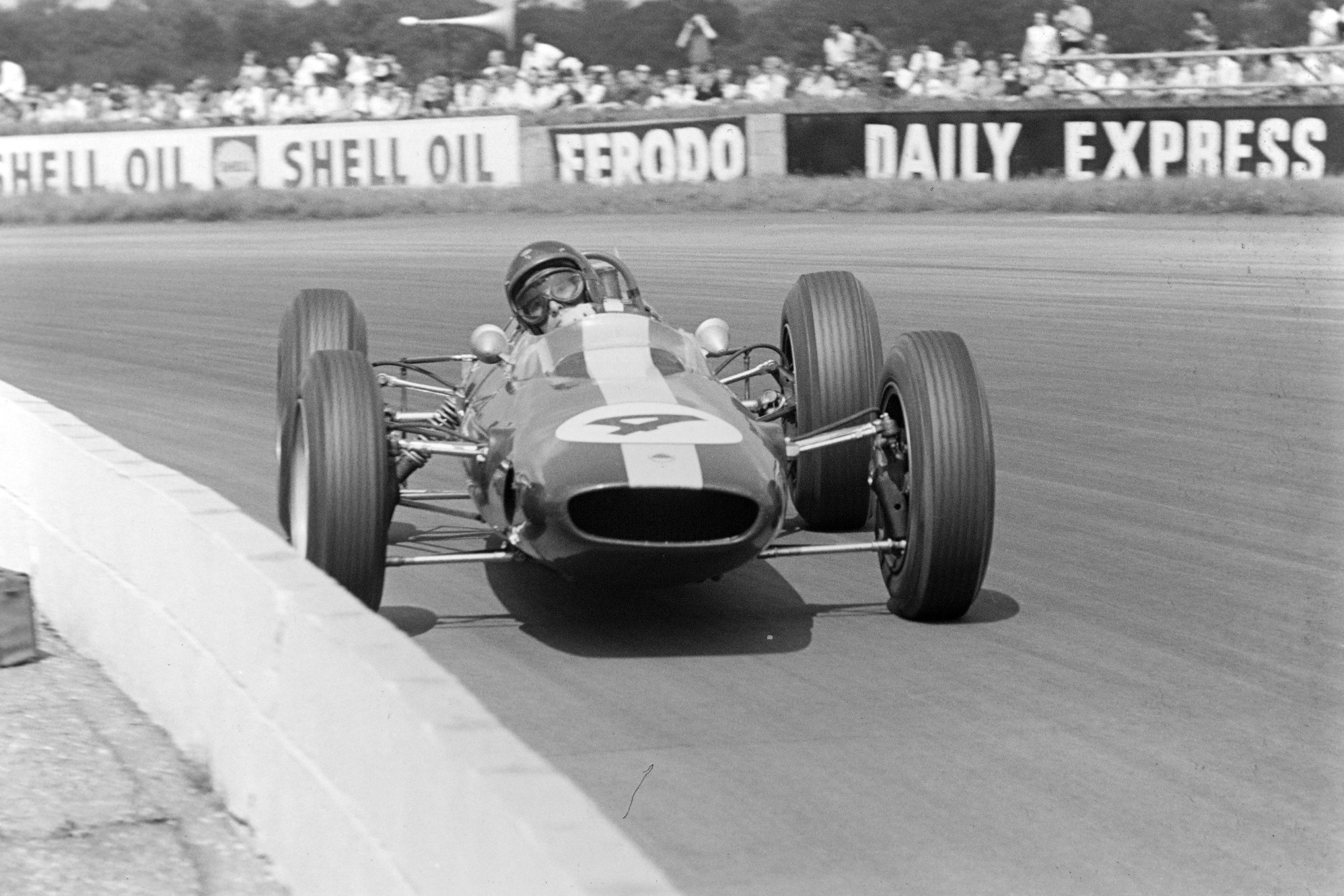 Clark dominated to win at Silverstone in 1963