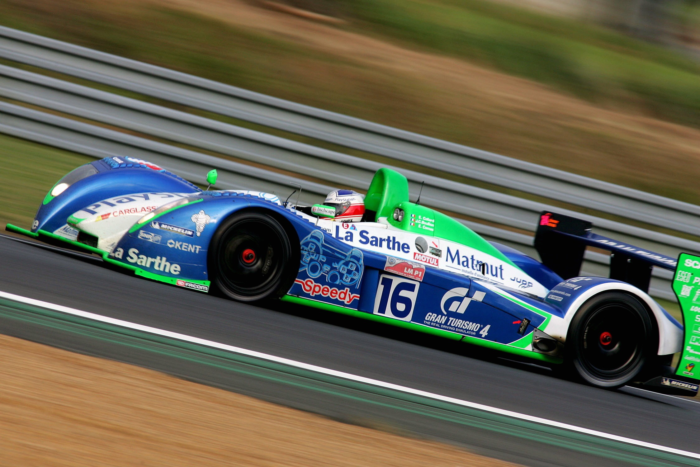 Pescarolo was comfortably the quickest package in 2005, but gearbox delay meant Collard finished runner-up